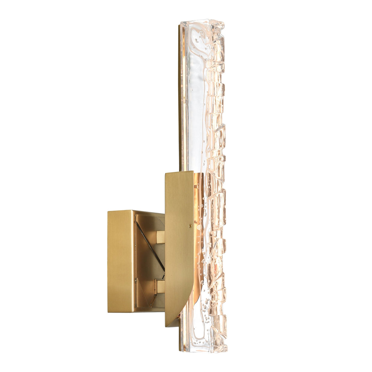 CWI Lighting Valira Integrated LED Wall Light with Handcrafted Glass