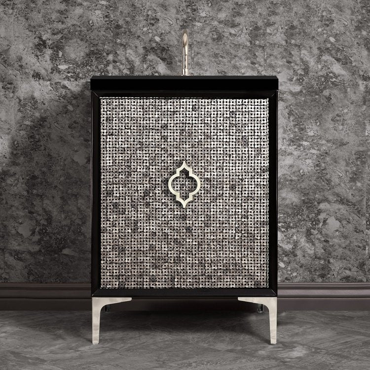 Linkasink Mother of Pearl with Arabesque Pull Vanity