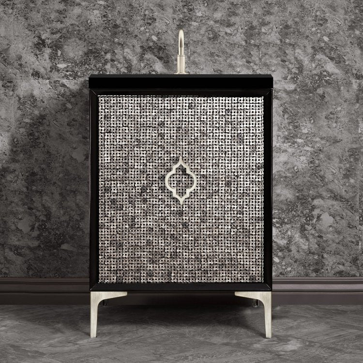 Linkasink Mother of Pearl with Arabesque Pull Vanity