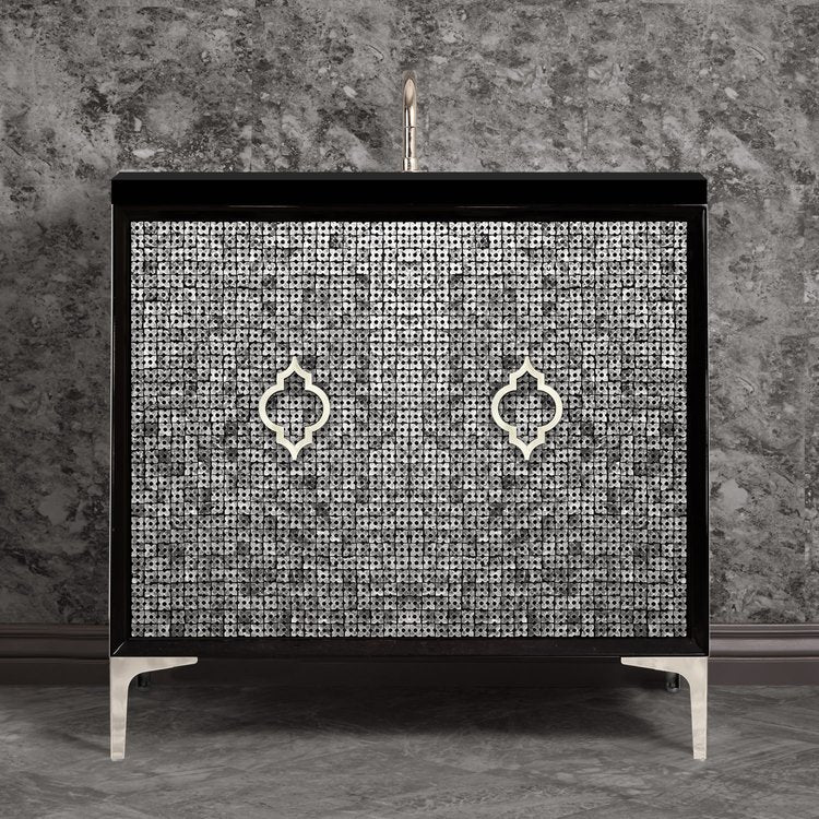 Linkasink Mother of Pearl with Arabesque Pull Vanity