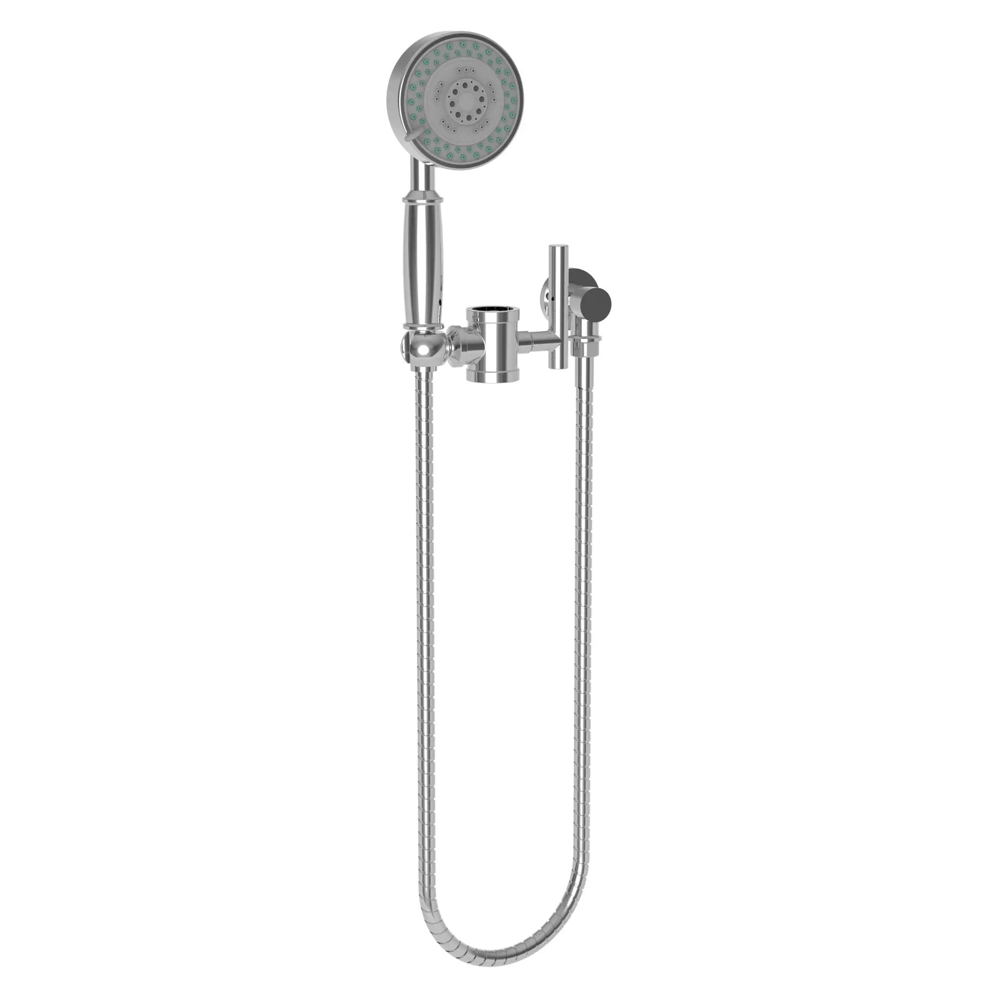 polished chrome shower slider kit