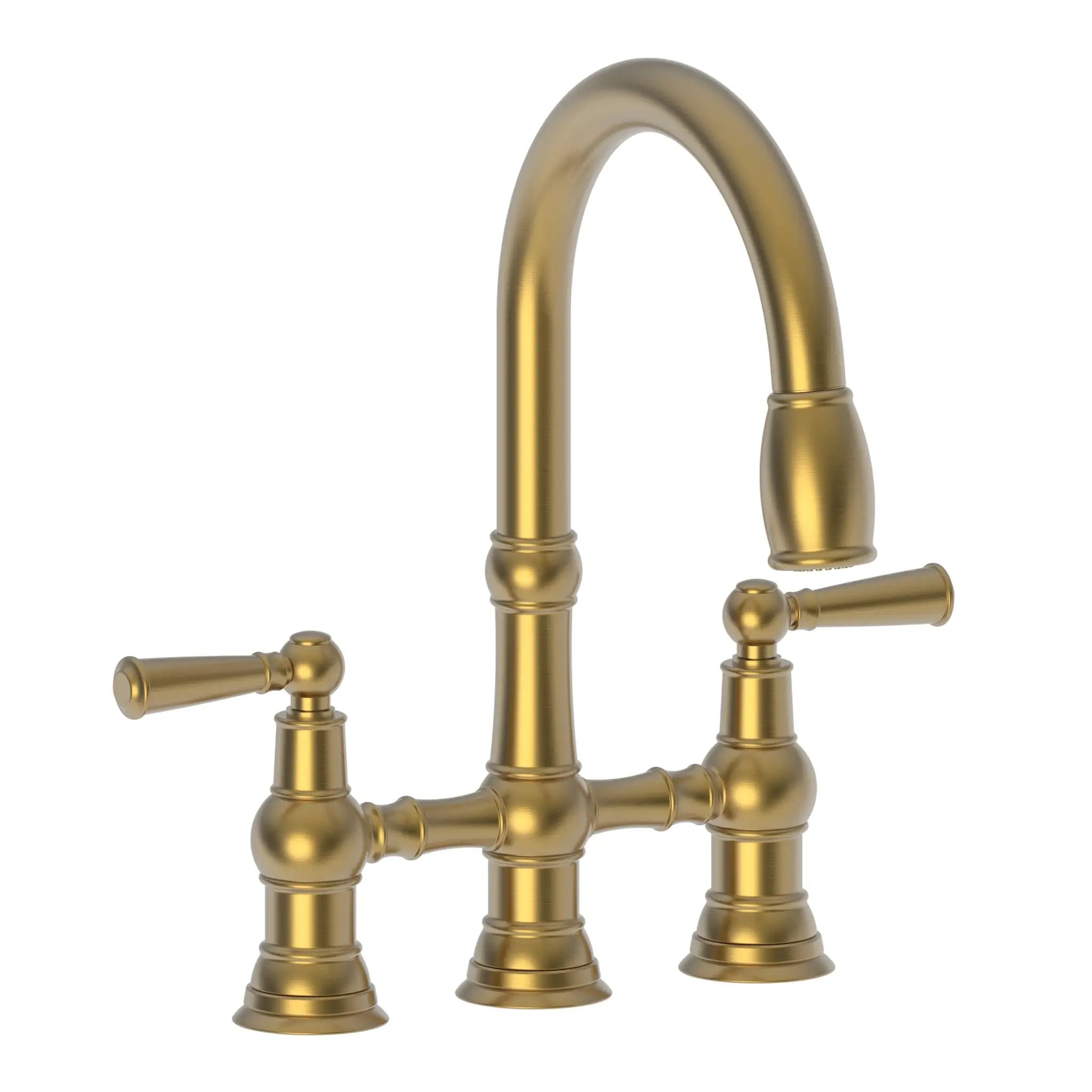 Newport Brass Jacobean Kitchen Bridge Pull-Down Faucet by Newport Brass