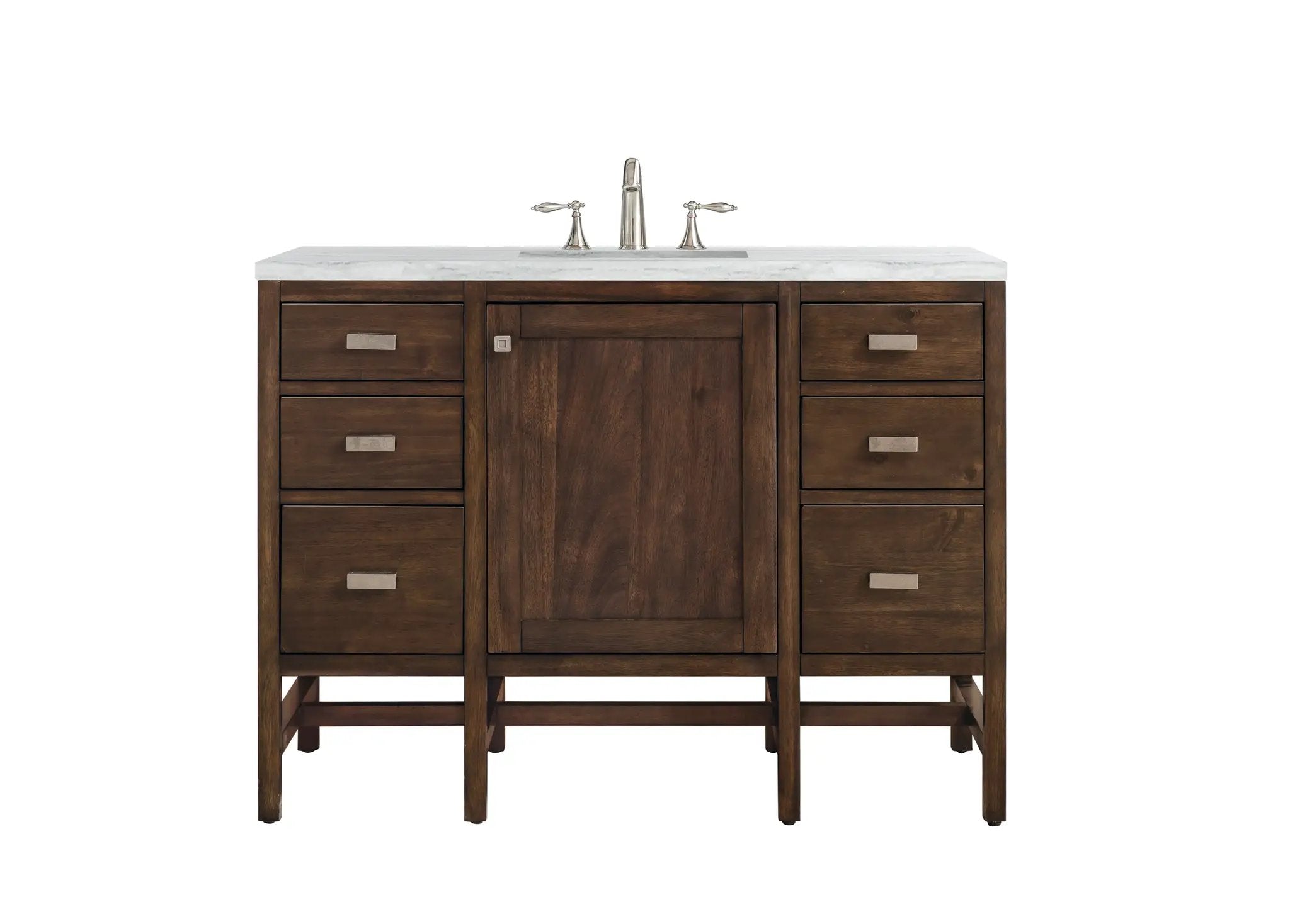 James Martin Addison 48" Single Vanity Set - Mid-Century Acacia by James Martin Vanities