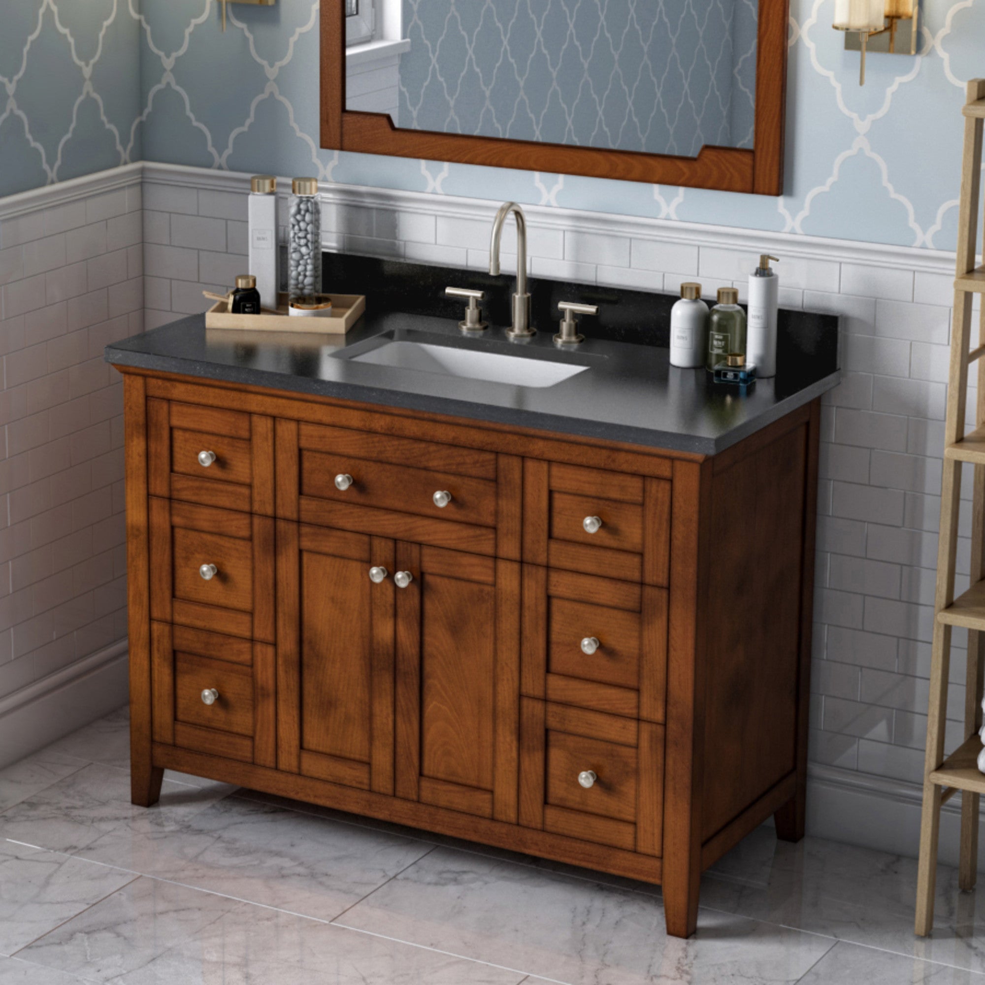 Jeffrey Alexander 48" Chatham Vanity Set