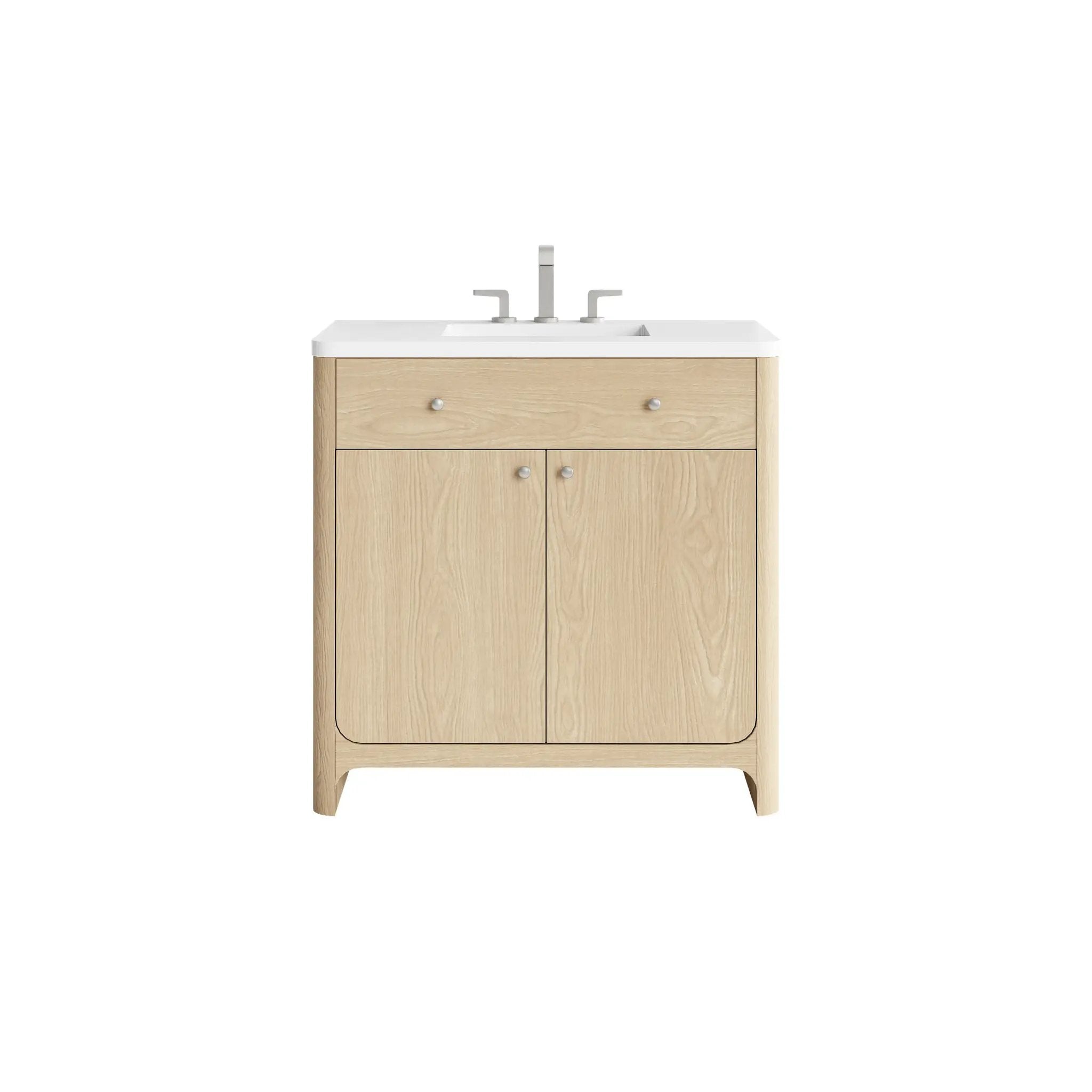James Martin Gracyn 36" Single Vanity Set - Coastal Driftwood by James Martin Vanities