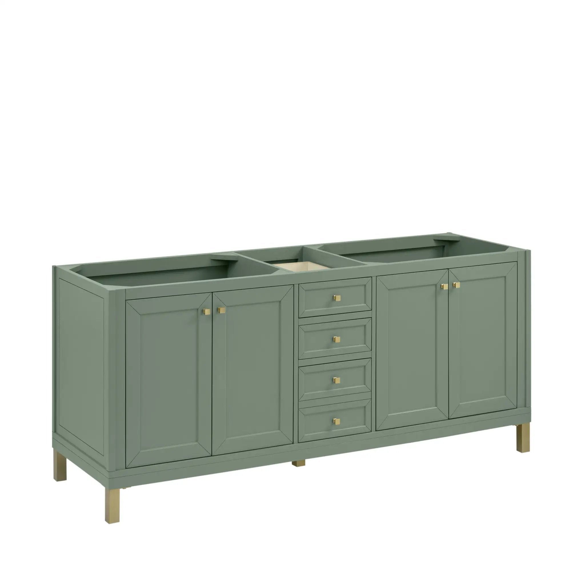 smokey celadon vanity