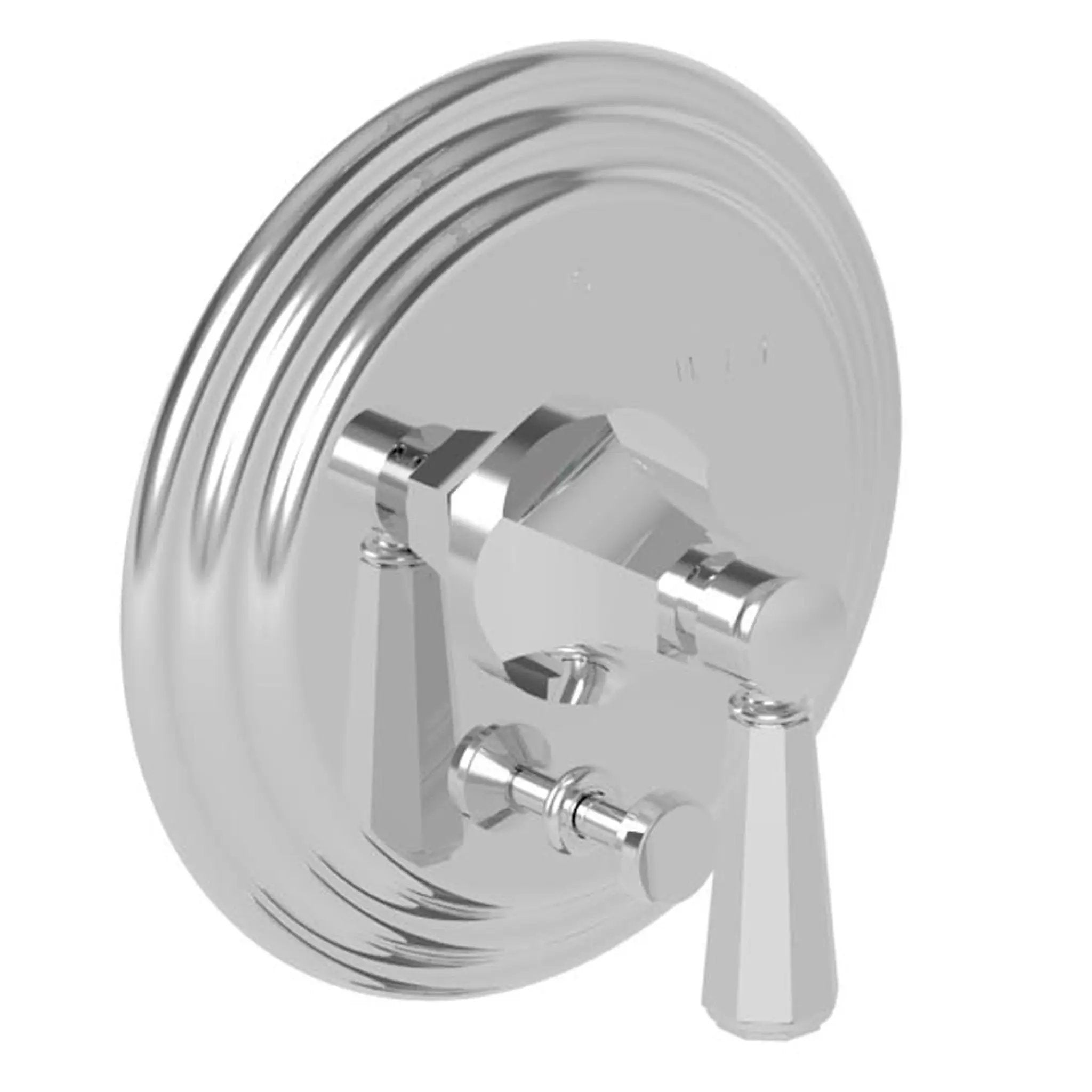 polished chrome diverter plate