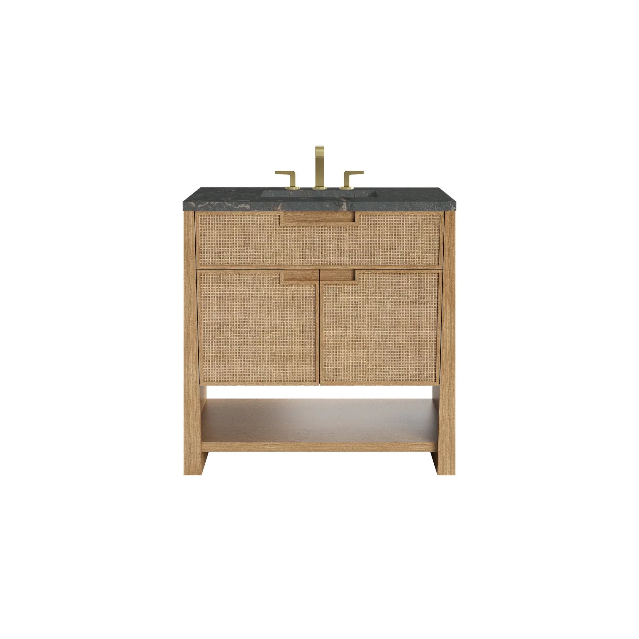 James Martin Solene 36" Single Vanity Set - Seaside Oak by James Martin Vanities