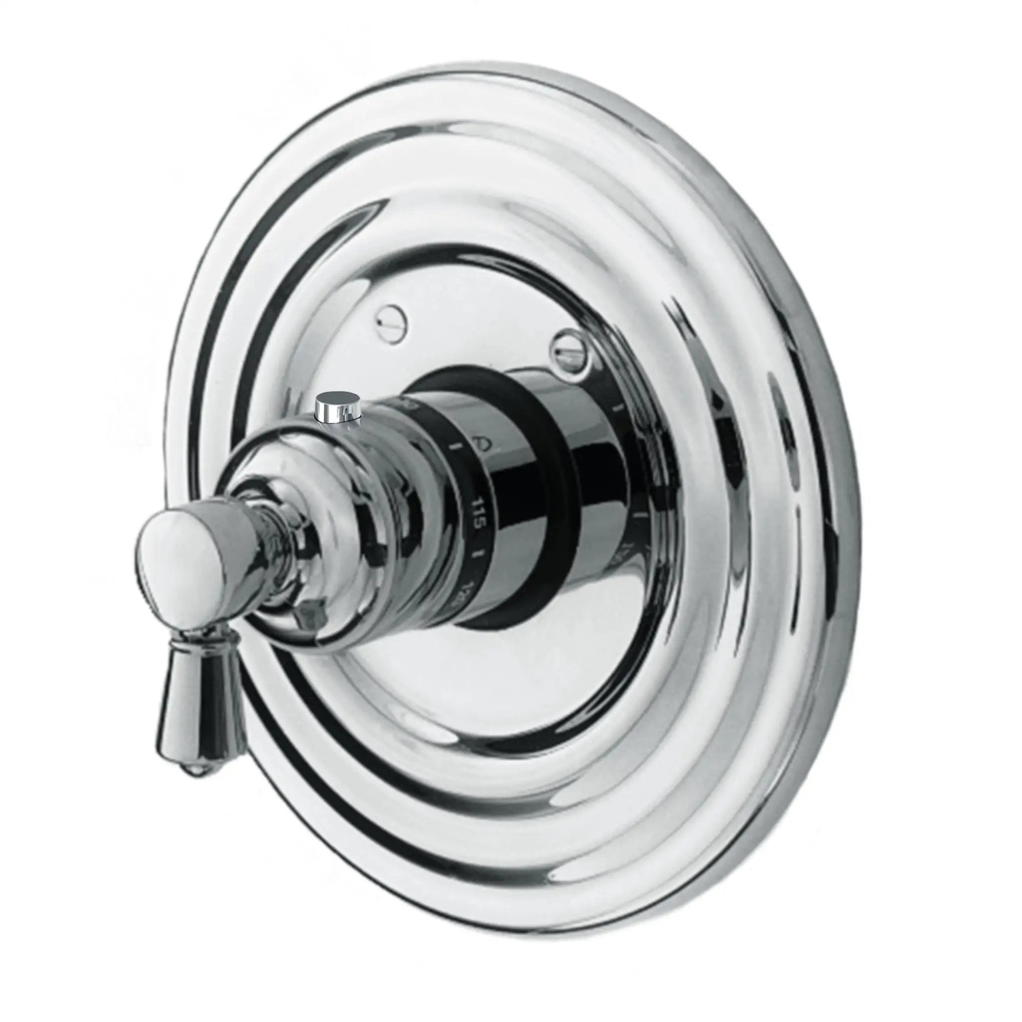polished chrome trim plate