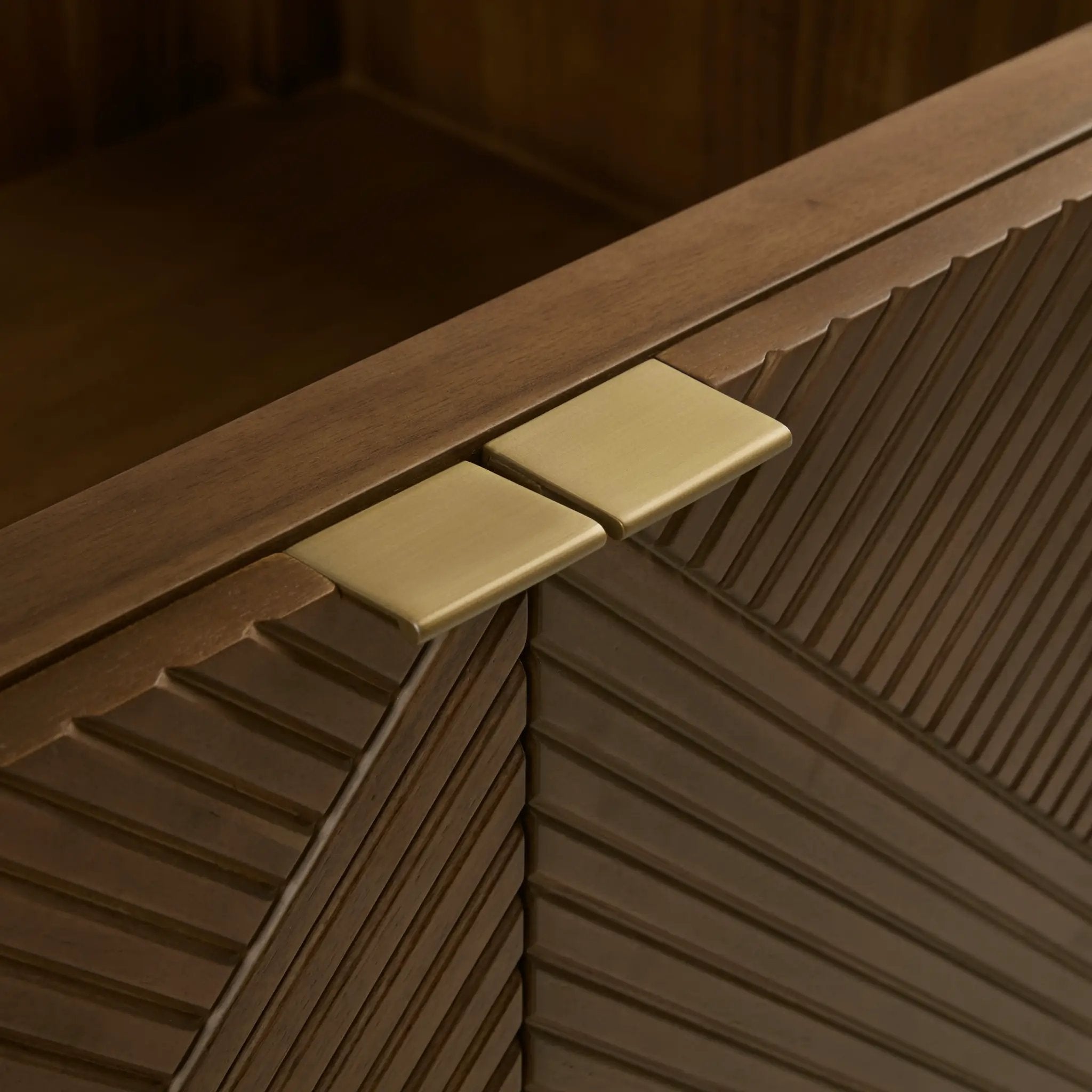 chestnut vanity