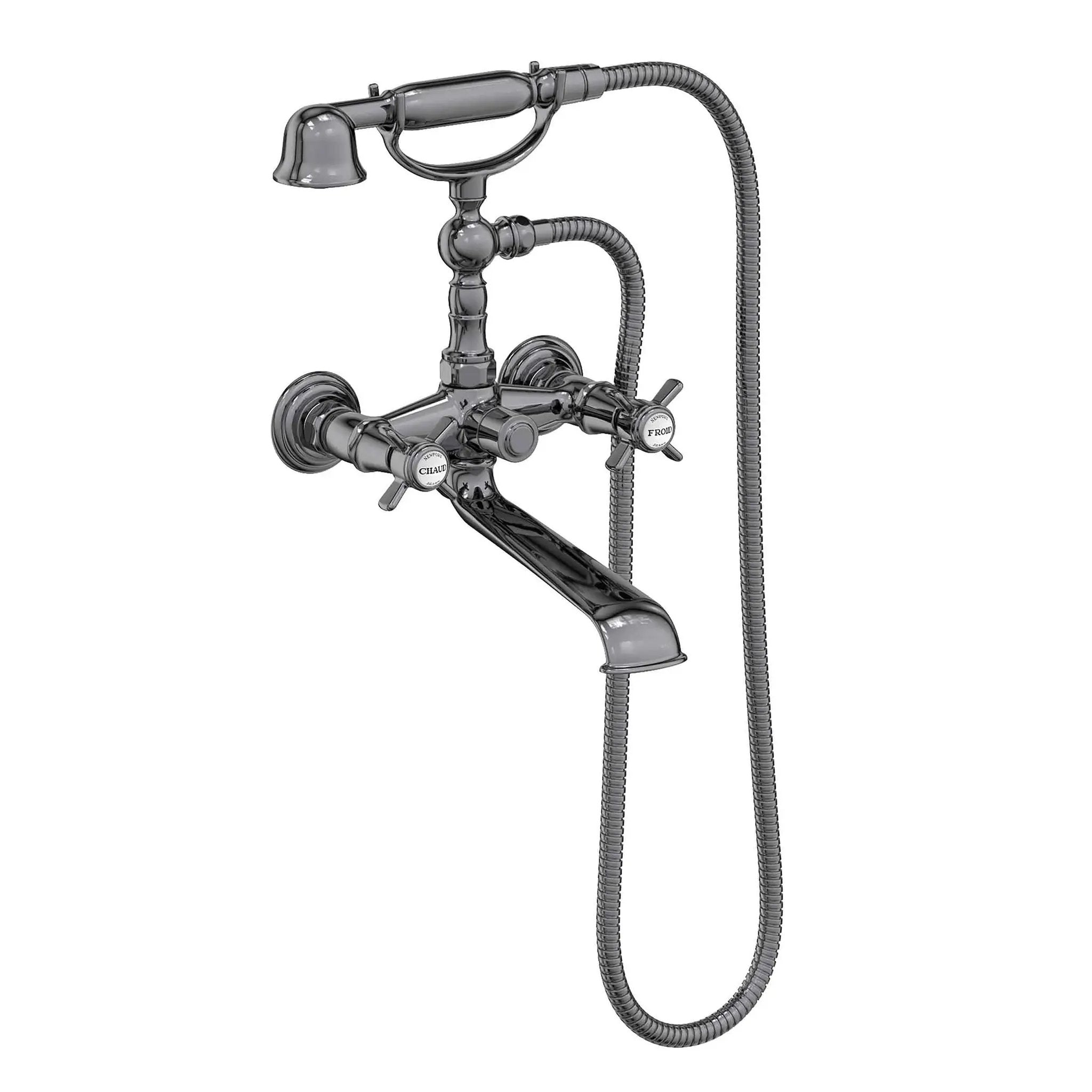 Newport Brass Fairfield Exposed Tub & Hand Shower Set - Wall Mount by Newport Brass