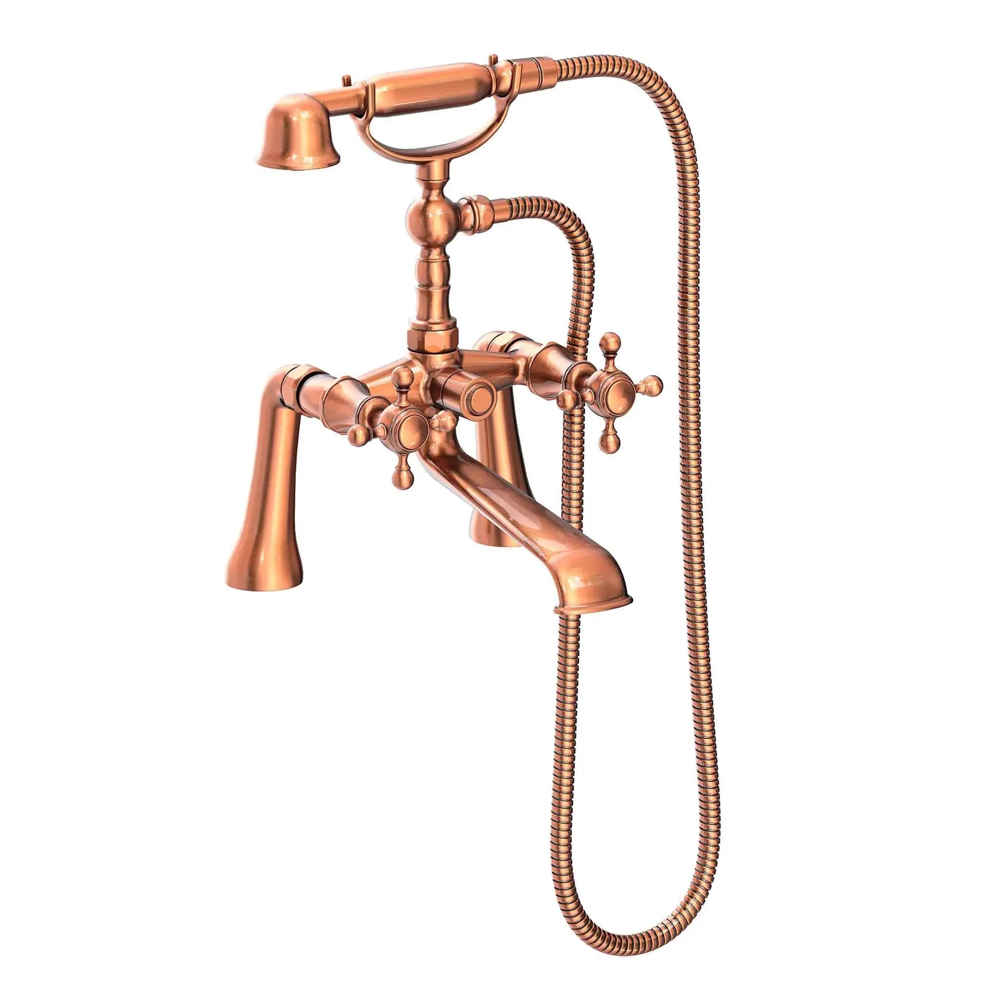 Newport Brass Victoria Exposed Tub & Hand Shower Set - Deck Mount by Newport Brass