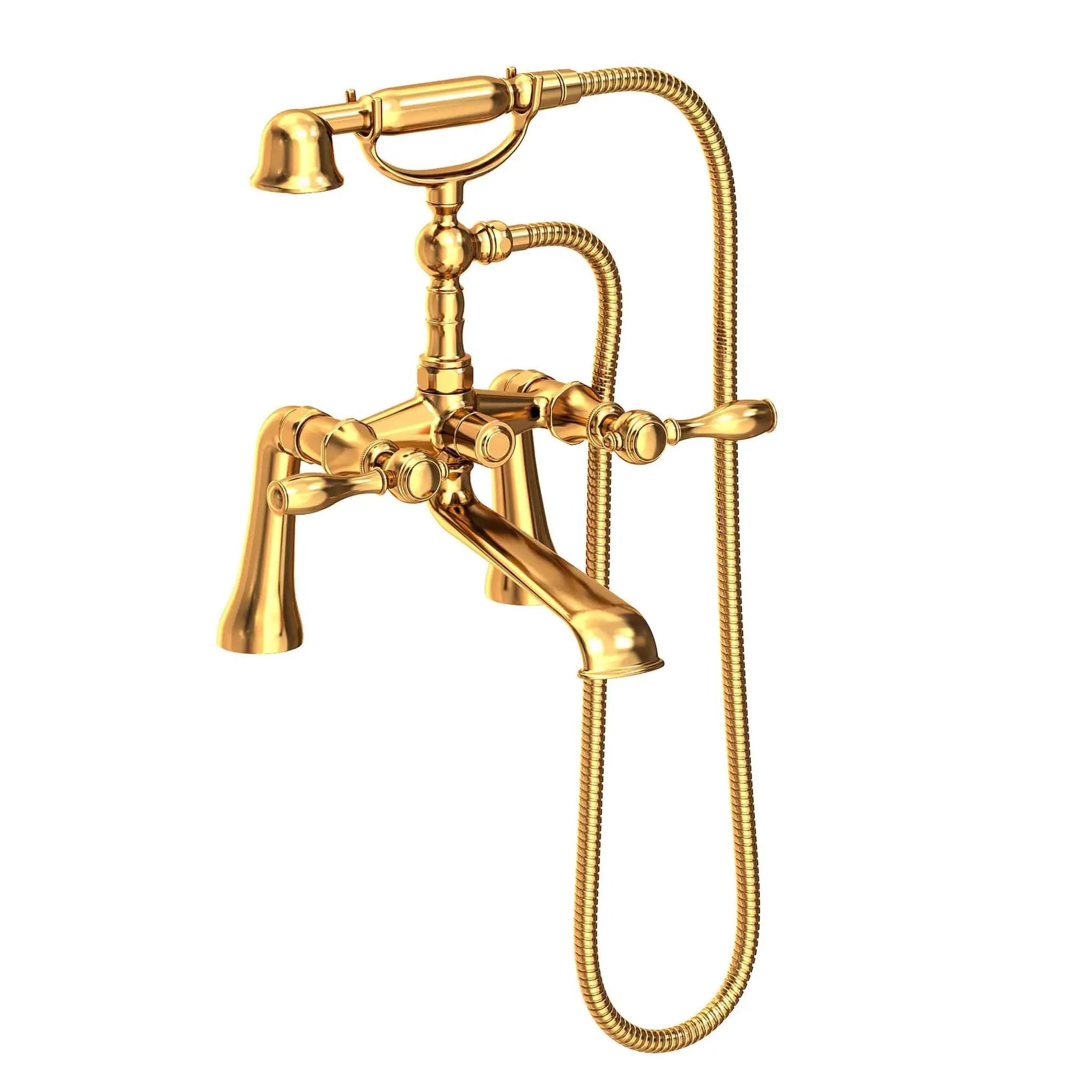 Newport Brass Victoria Exposed Tub & Hand Shower Set - Deck Mount by Newport Brass