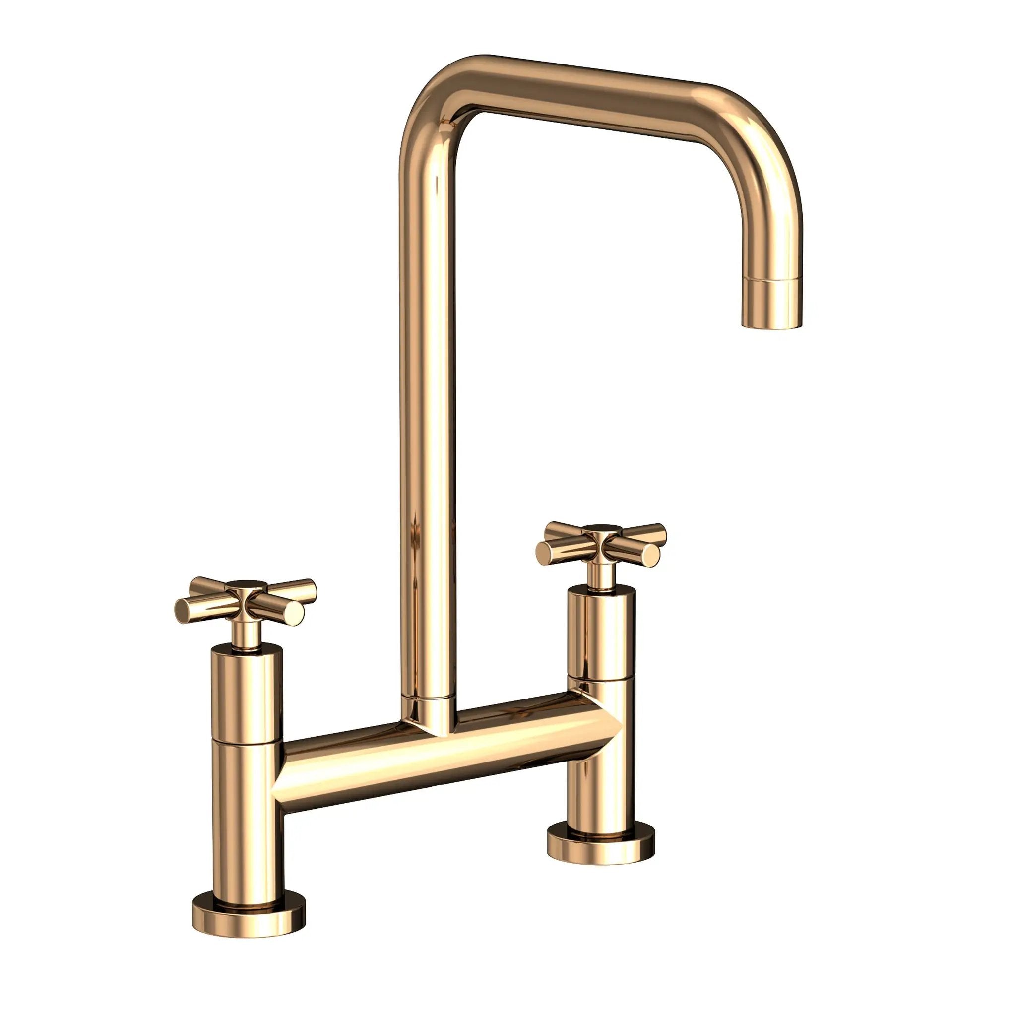 Newport Brass East Square Kitchen Bridge Faucet by Newport Brass