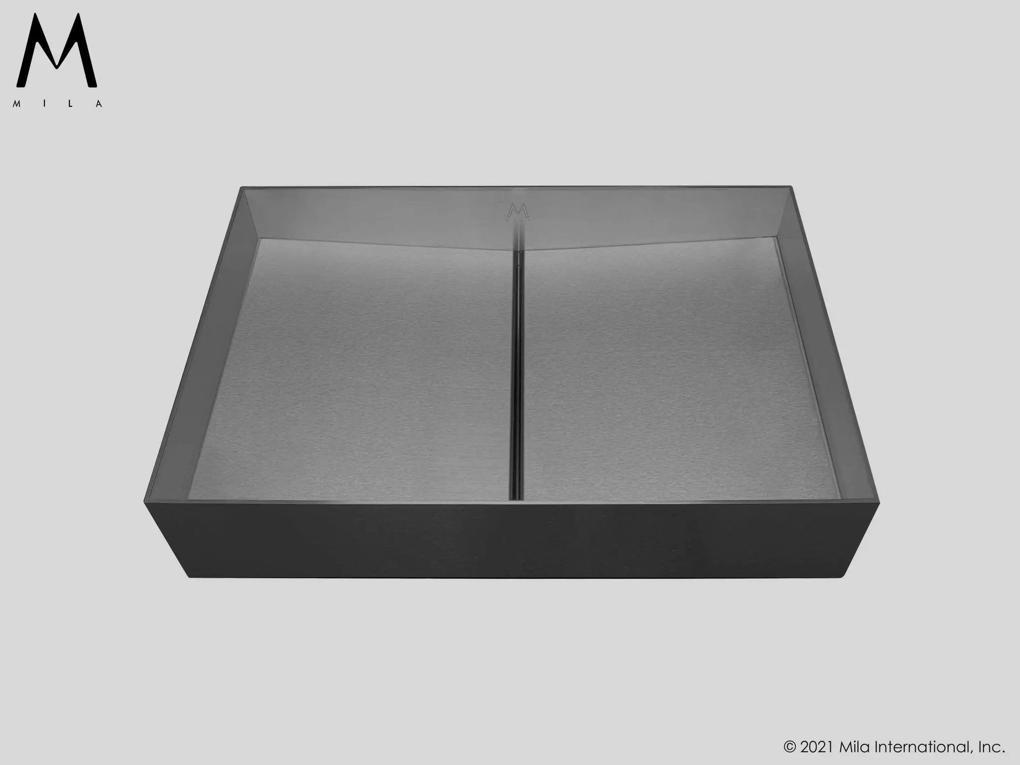 MILA VESSEL Bathroom Top-Mount 20.25 x 13.25 Bathroom Sink by Mila International