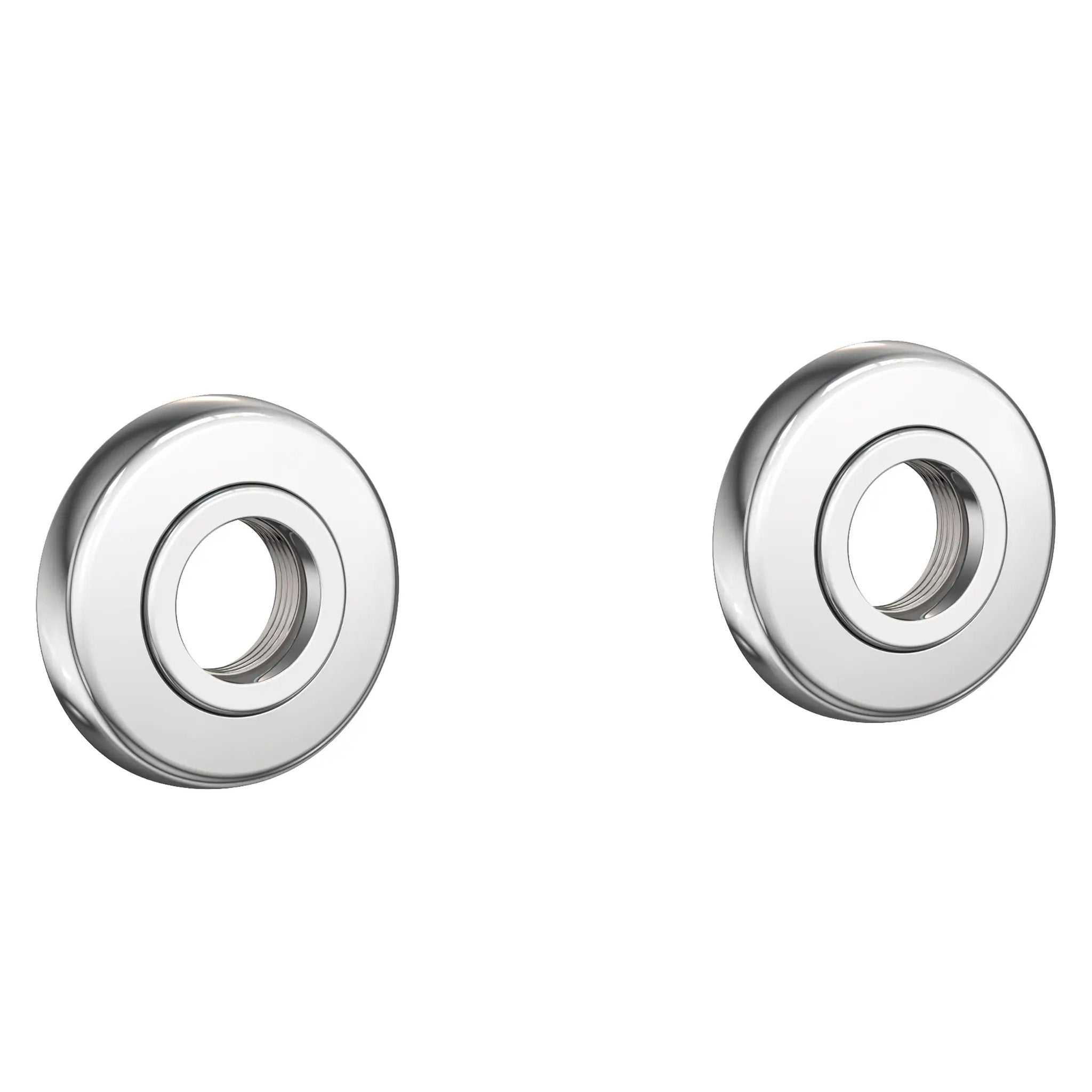 polished chrome grab bar