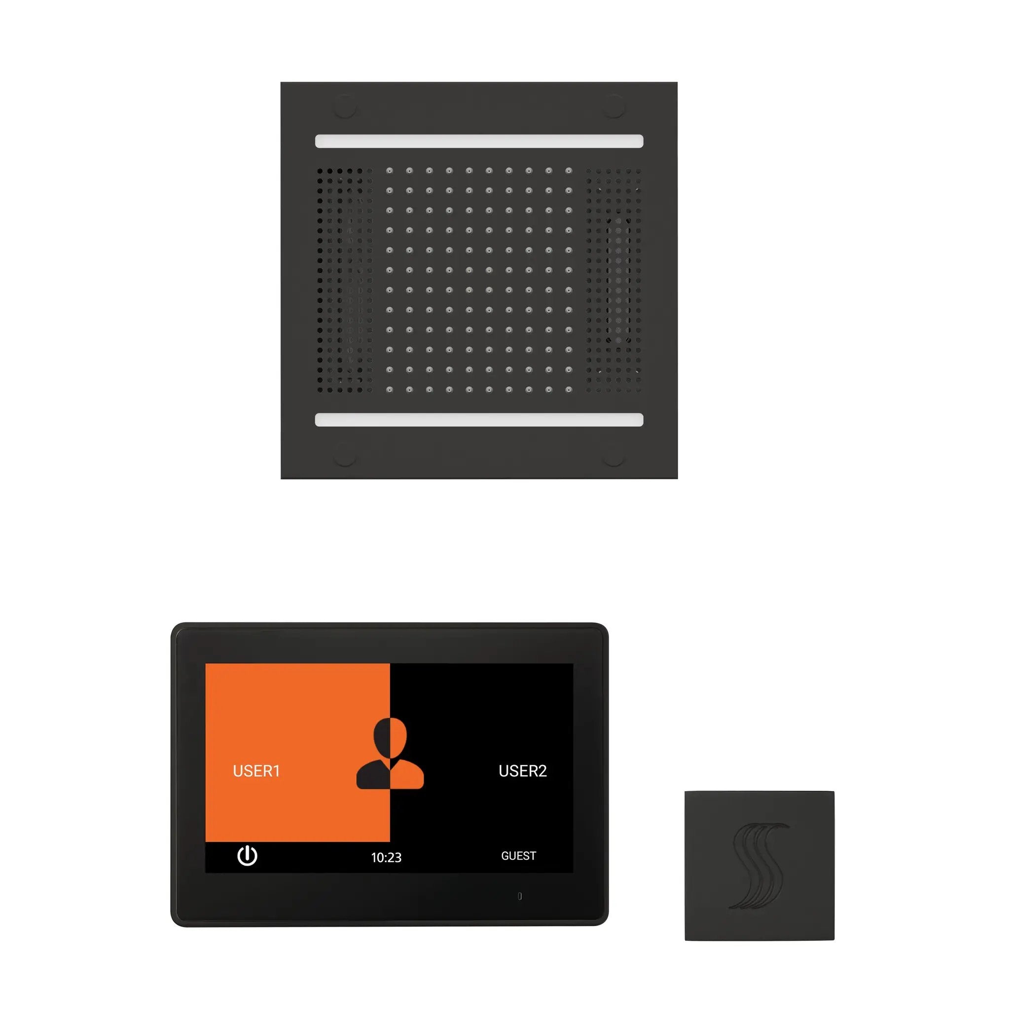 Thermasol The wellness Hydrovive14 Steam Package with 10" ThermaTouch Square by Thermasol