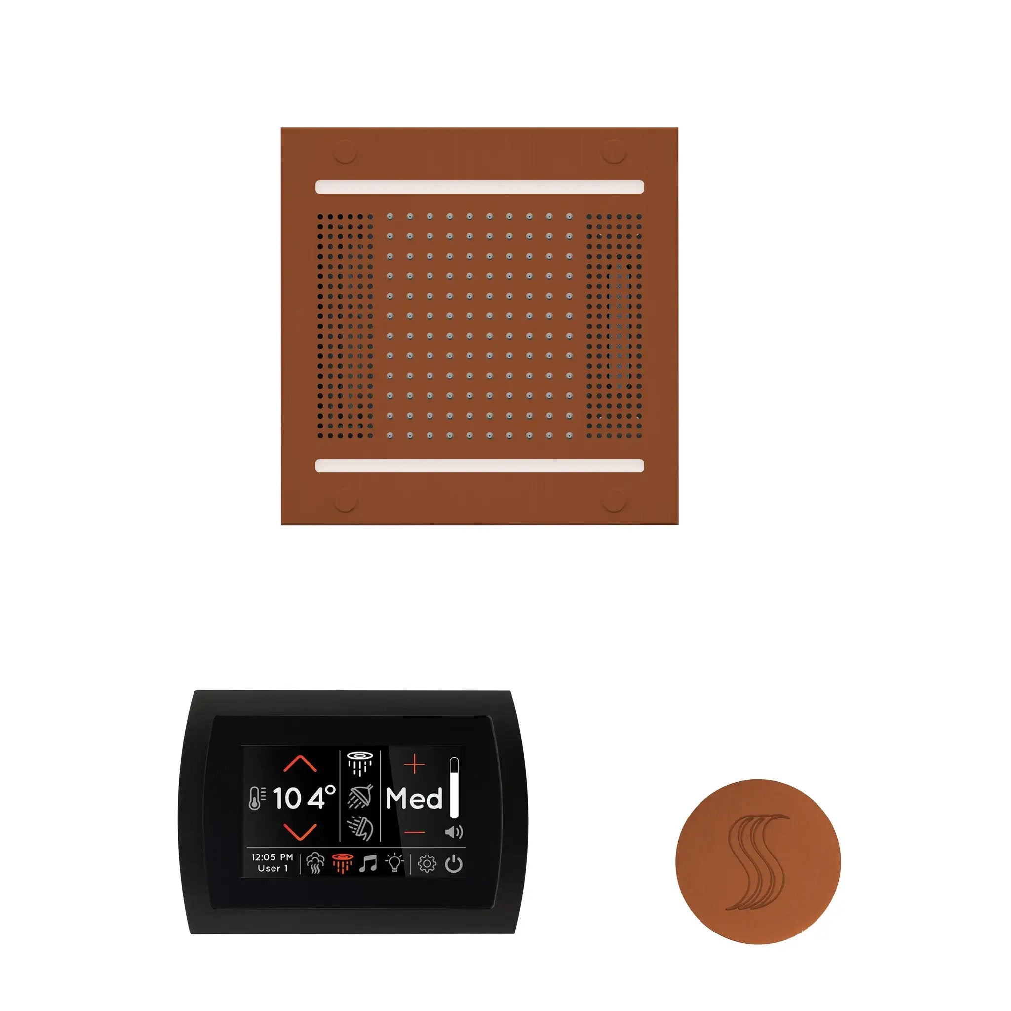 Thermasol The wellness Hydrovive14 Steam Package with SignaTouch Round by Thermasol