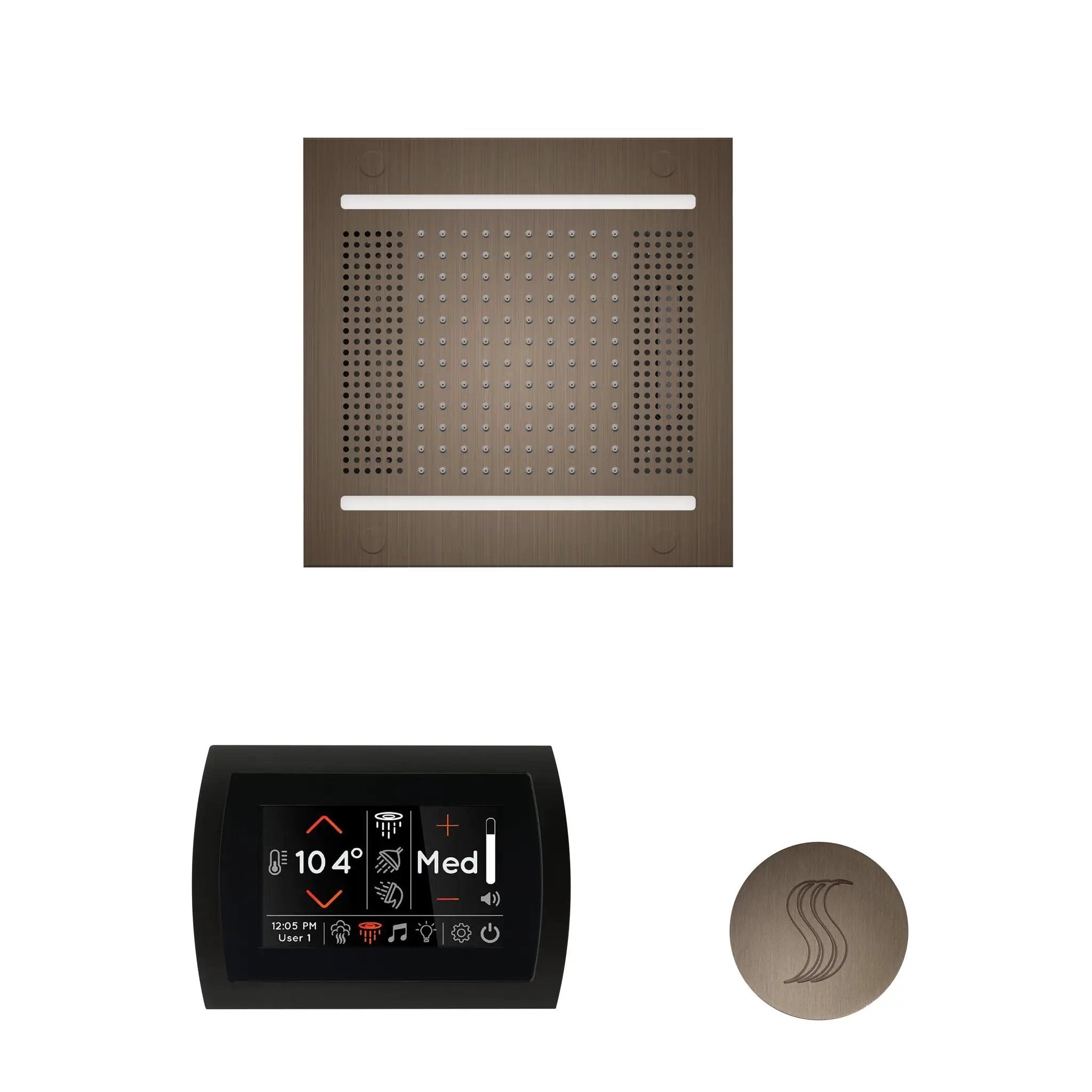 Thermasol The wellness Hydrovive14 Steam Package with SignaTouch Round by Thermasol