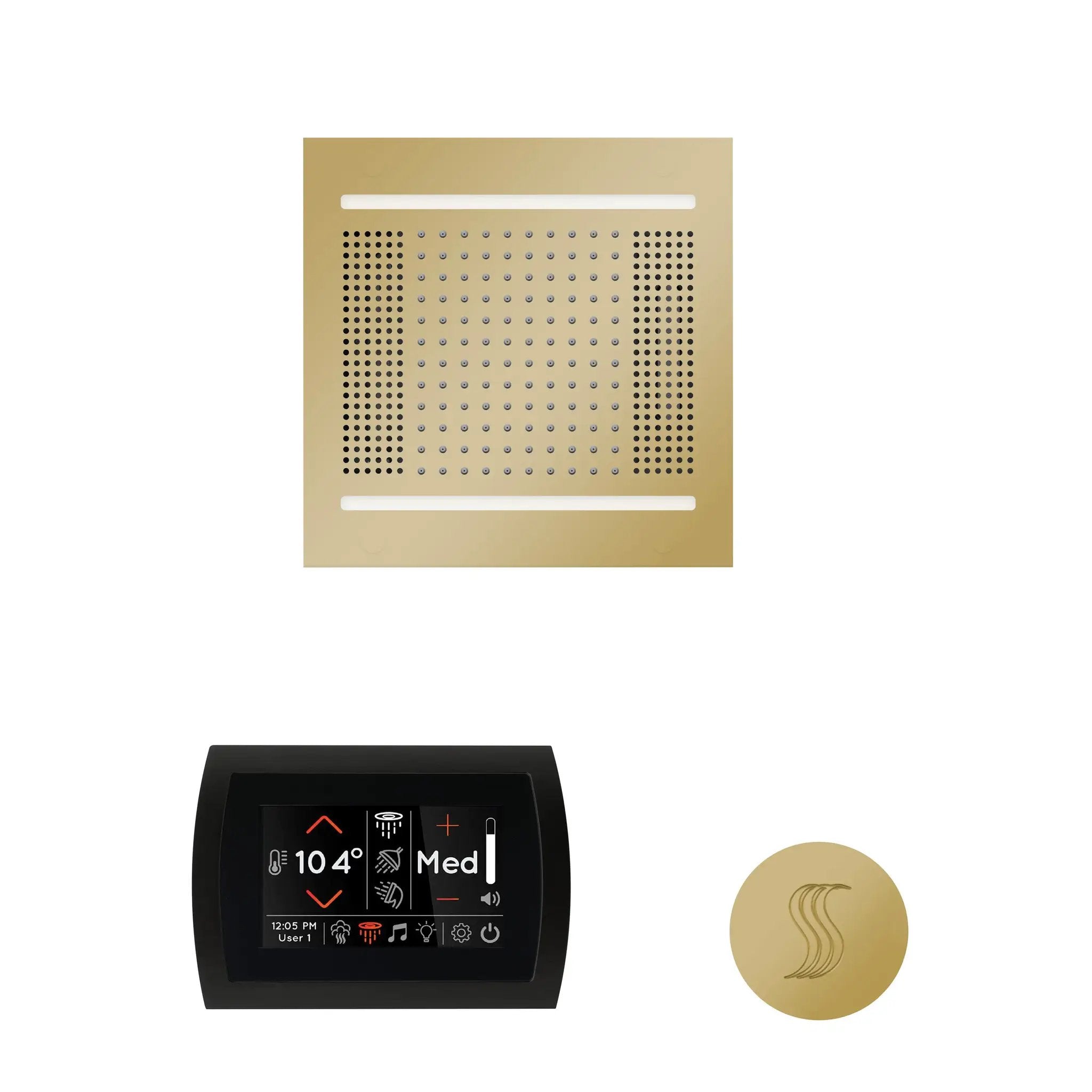 Thermasol The wellness Hydrovive14 Steam Package with SignaTouch Round by Thermasol
