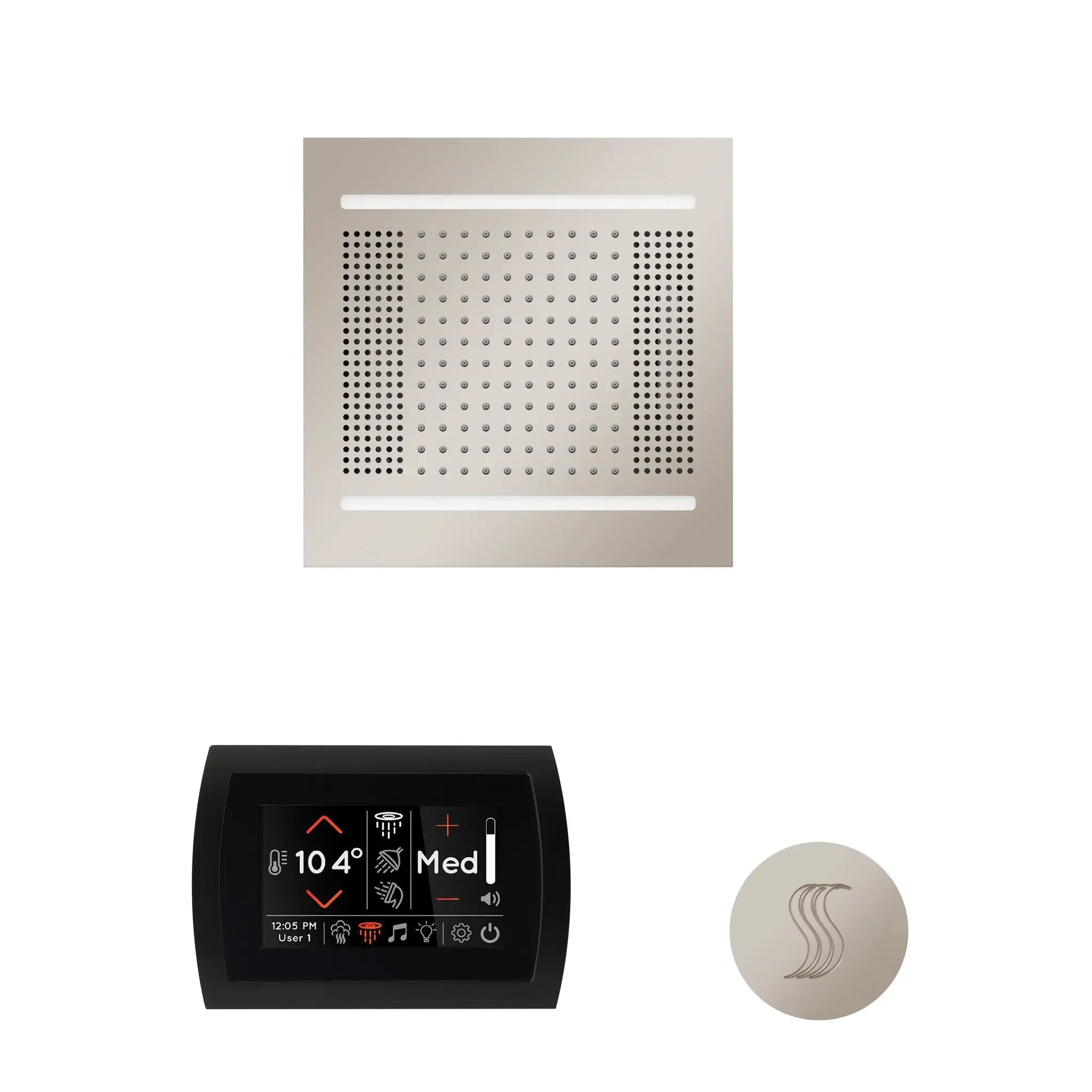 Thermasol The wellness Hydrovive14 Steam Package with SignaTouch Round by Thermasol