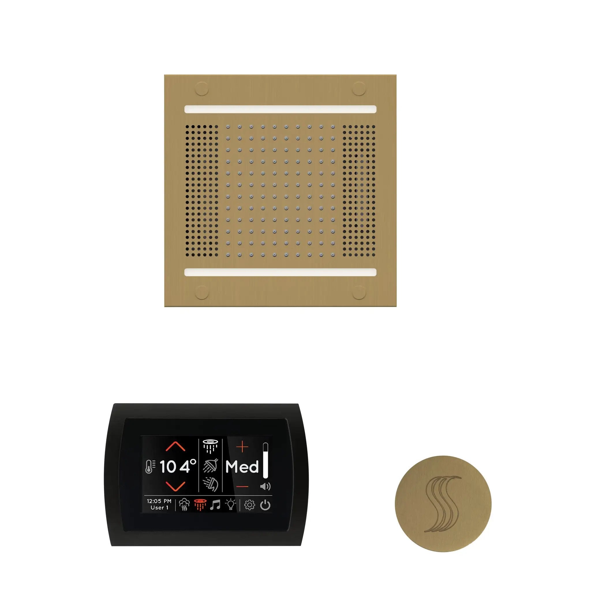 Thermasol The wellness Hydrovive14 Steam Package with SignaTouch Round by Thermasol