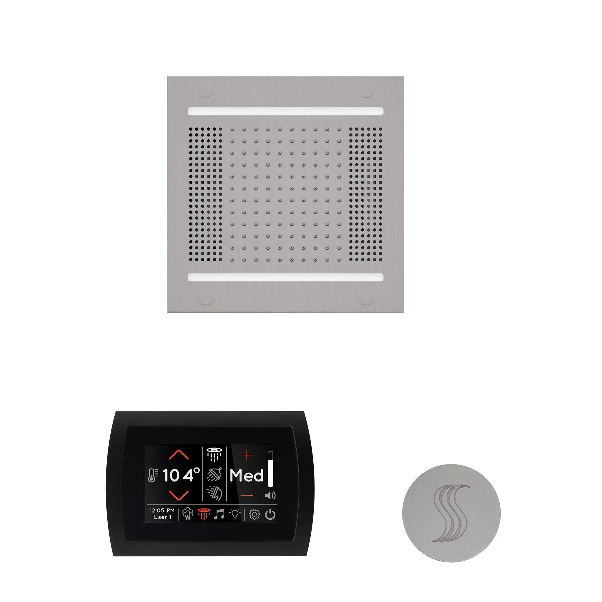 Thermasol The wellness Hydrovive14 Steam Package with SignaTouch Round by Thermasol