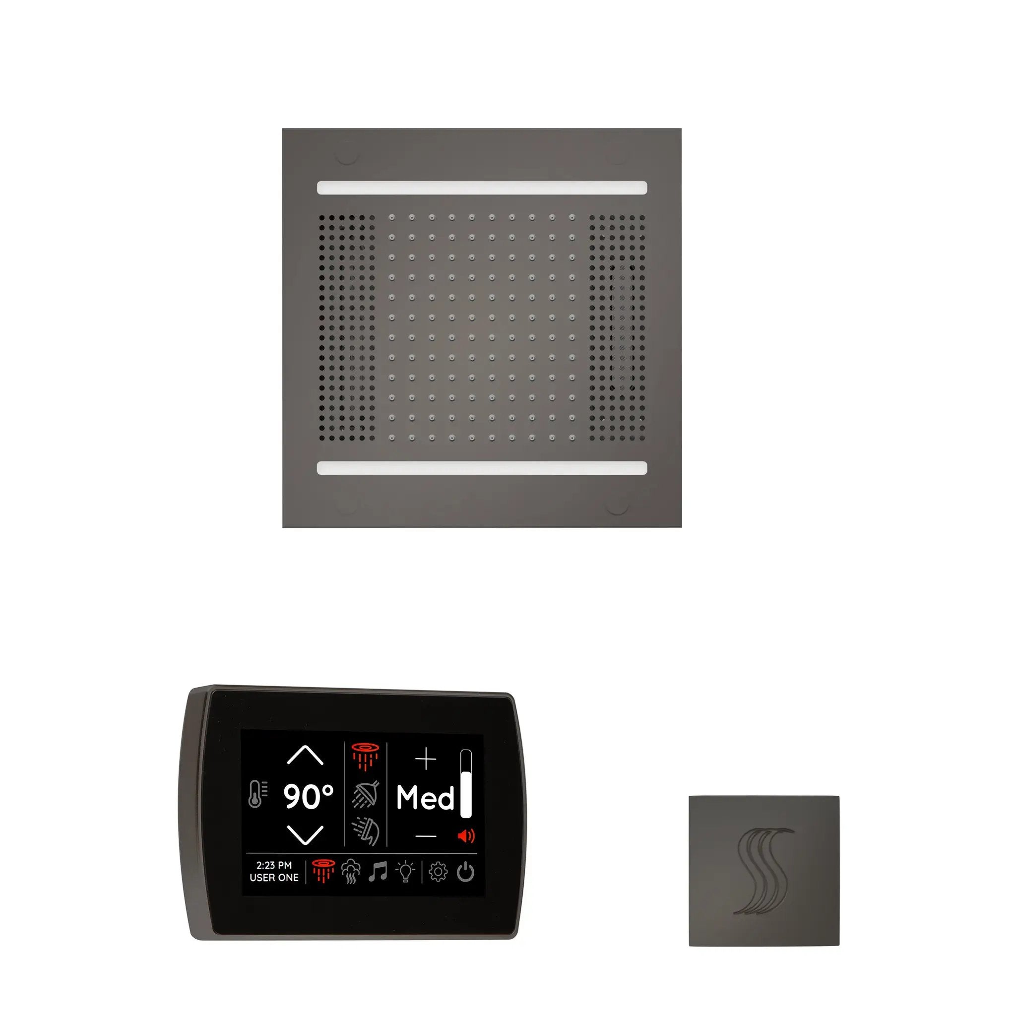 Thermasol The wellness Hydrovive14 Steam Package with SignaTouch Square by Thermasol