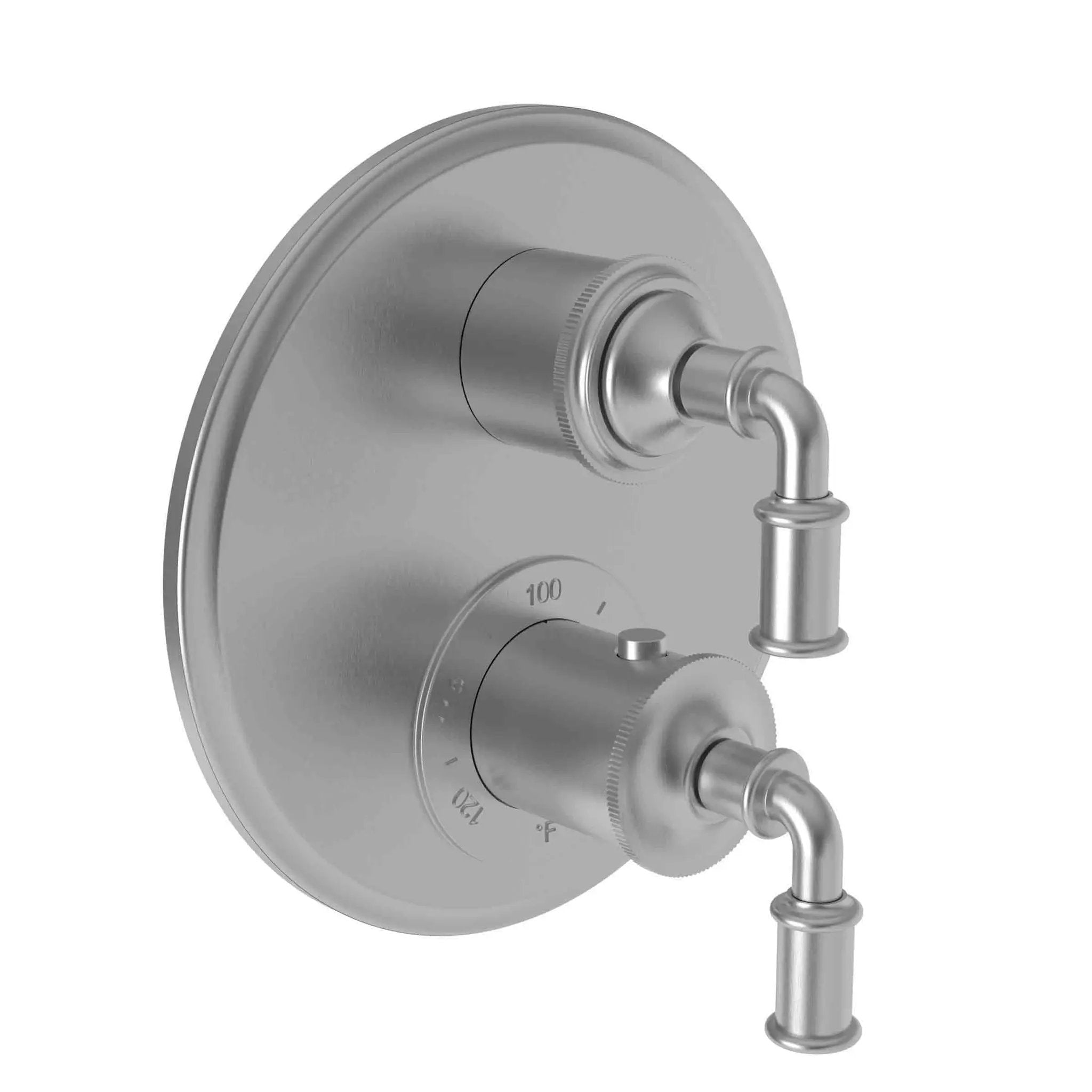 Newport Brass Taft 1/2" Round Thermostatic Trim Plate with Handle by Newport Brass