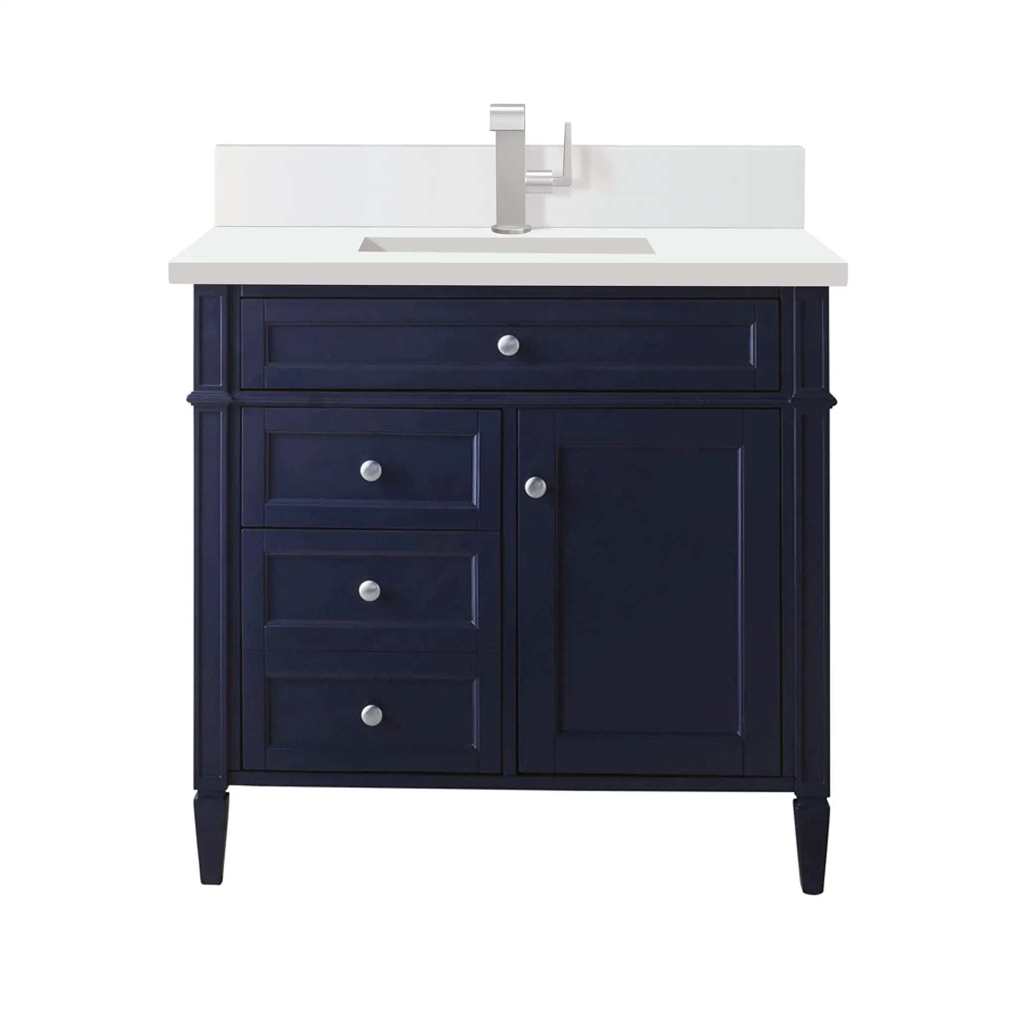 James Martin Brittany 36" Single Vanity Set - Victory Blue by James Martin Vanities