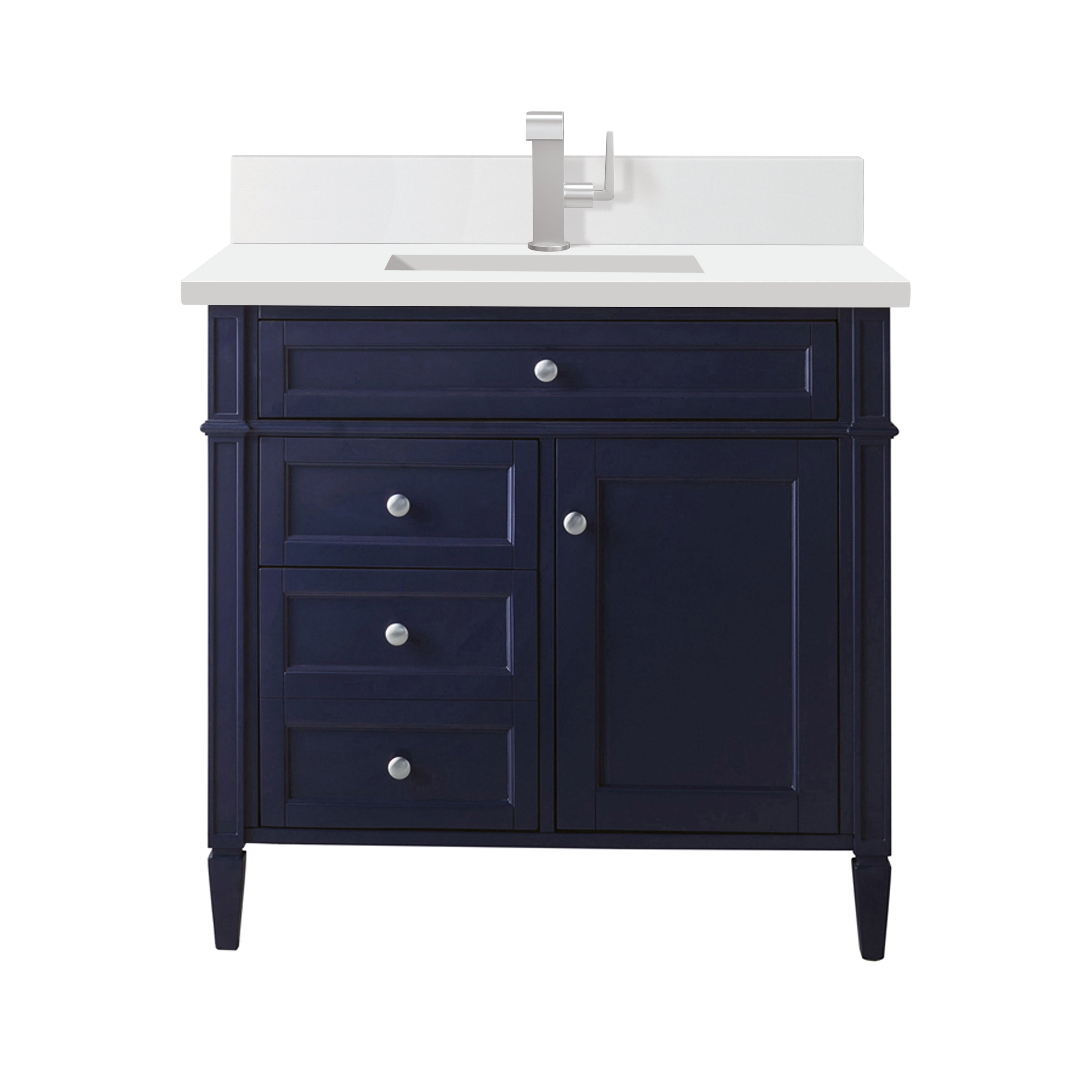 James Martin Vanities Brittany 36" Single Vanity - Victory Blue