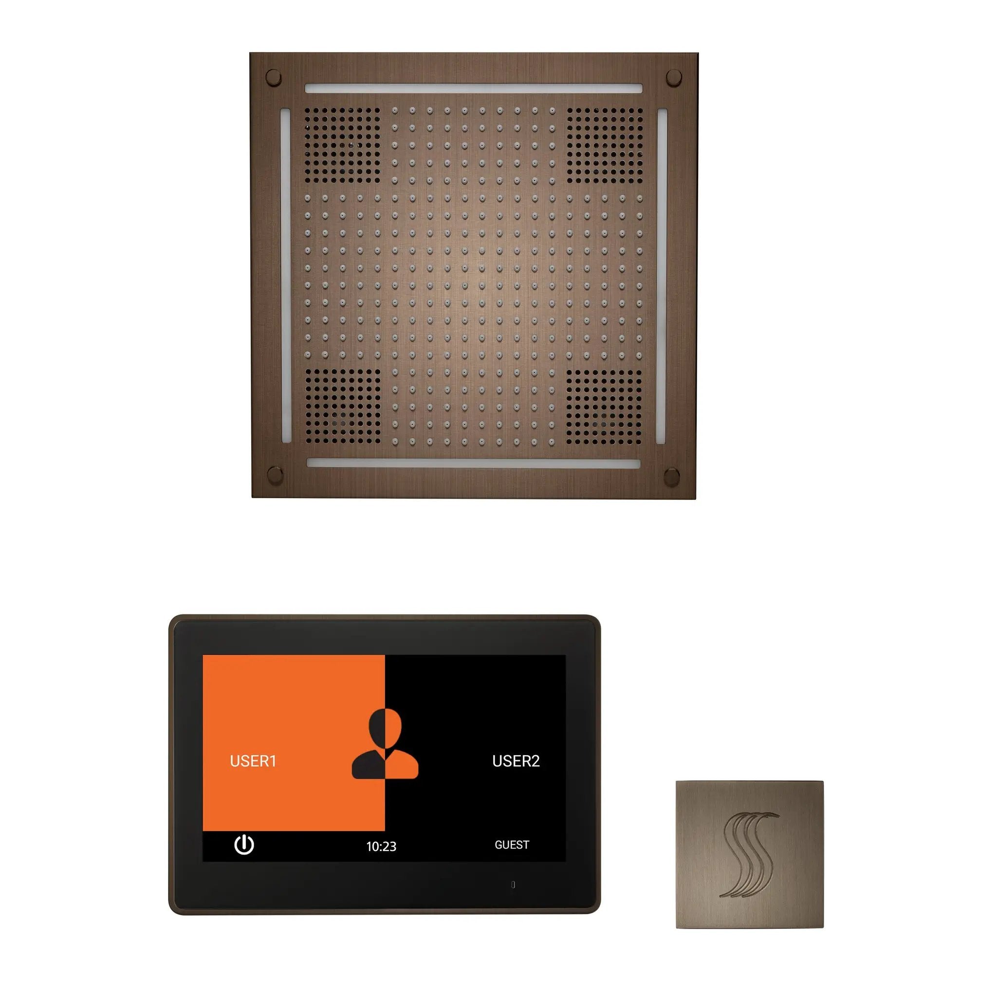 Thermasol The wellness Hydrovive Steam Package with 10" ThermaTouch Square by Thermasol