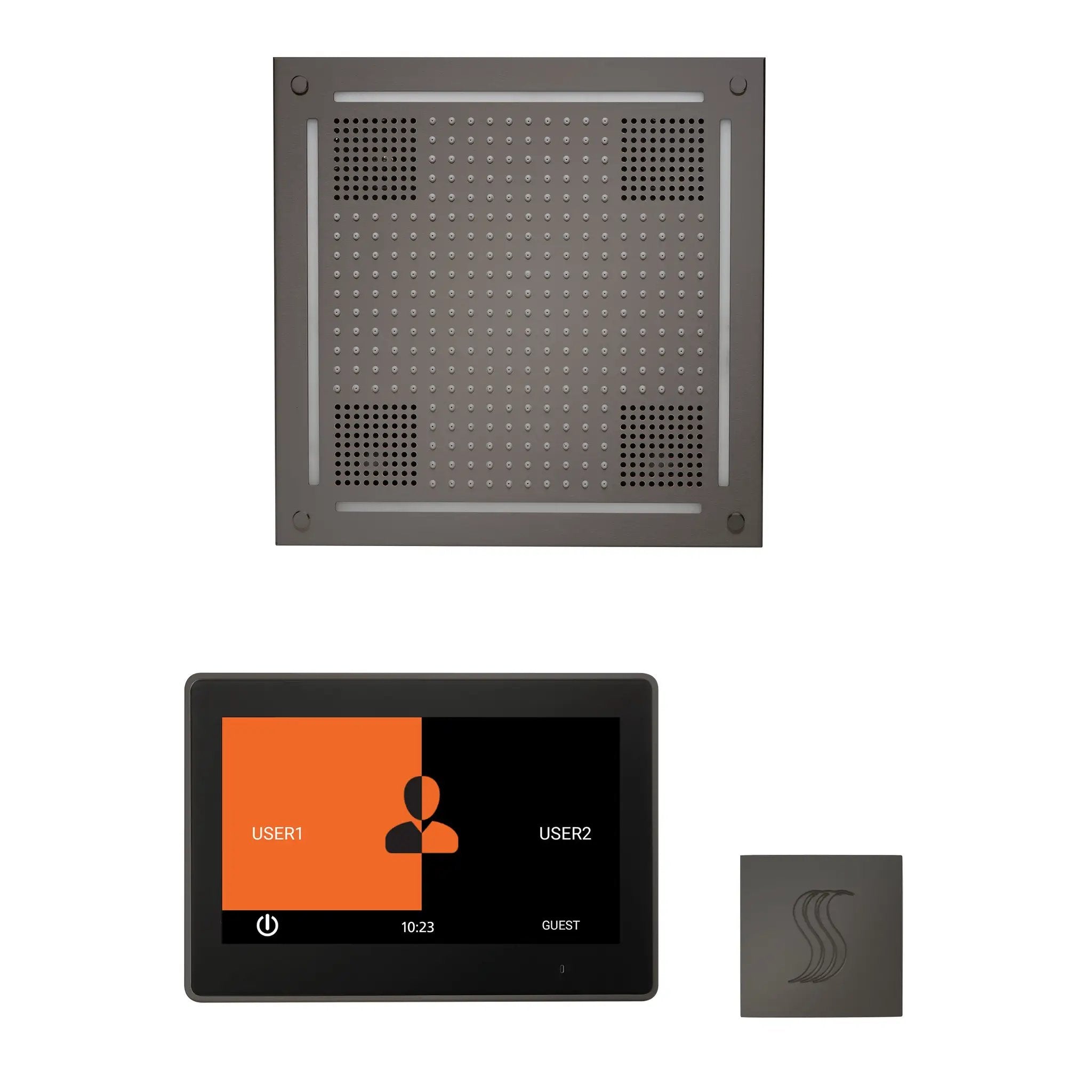 Thermasol The wellness Hydrovive Steam Package with 10" ThermaTouch Square by Thermasol