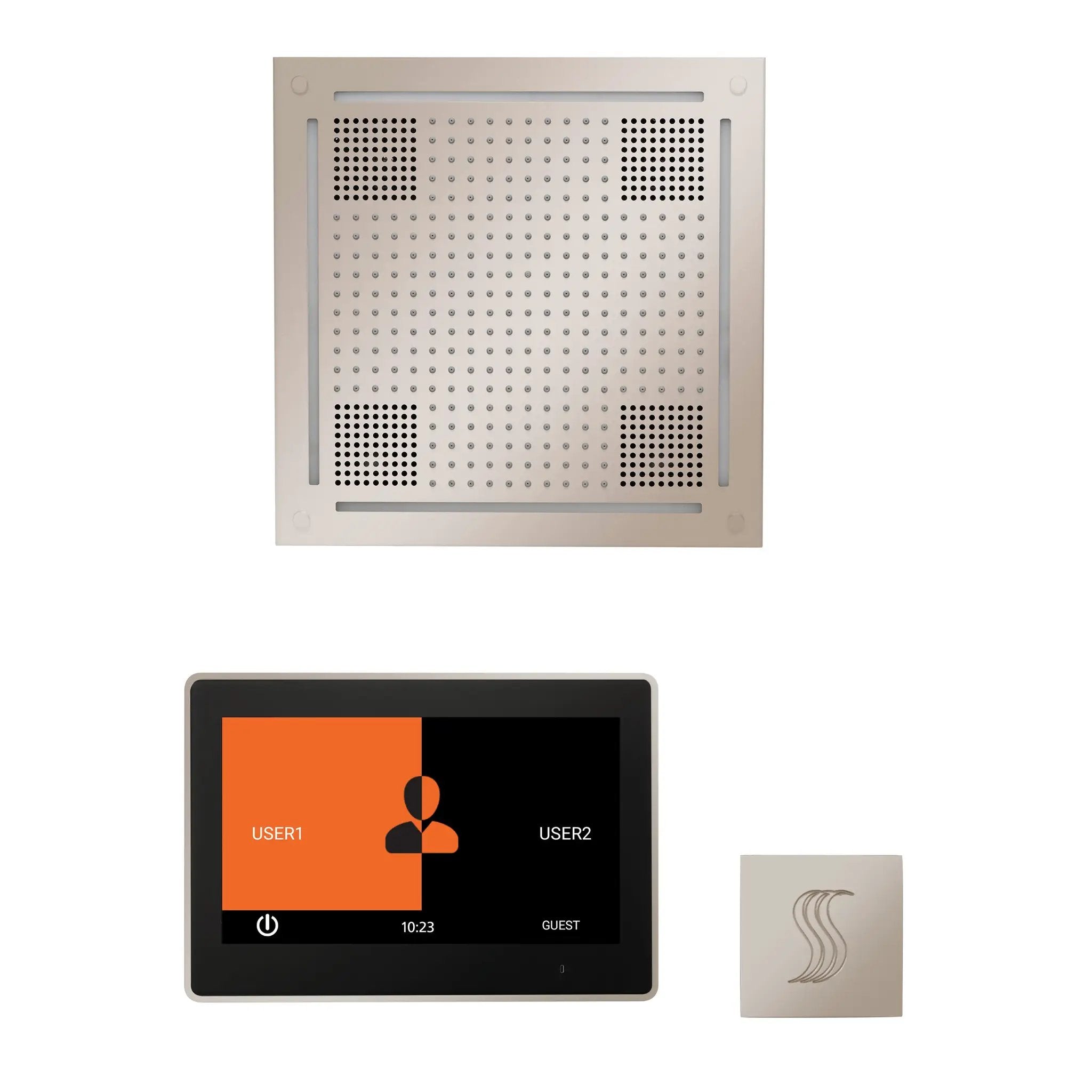 Thermasol The wellness Hydrovive Steam Package with 10" ThermaTouch Square by Thermasol