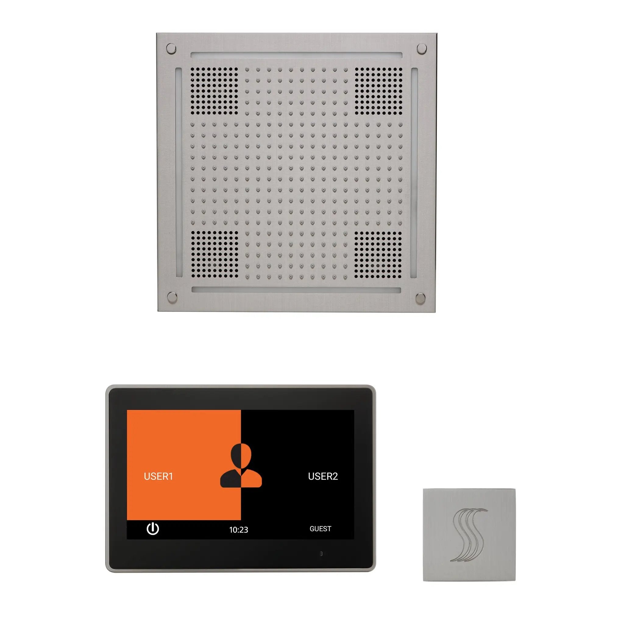 Thermasol The wellness Hydrovive Steam Package with 10" ThermaTouch Square by Thermasol
