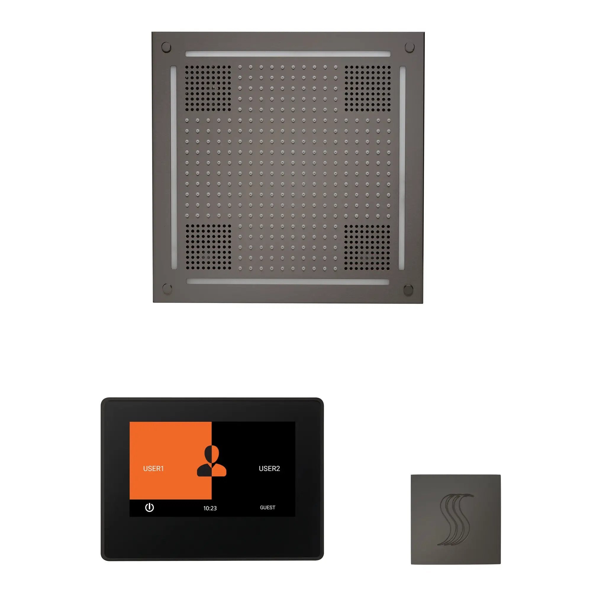Thermasol The wellness Hydrovive Steam Package with 7" ThermaTouch Square by Thermasol