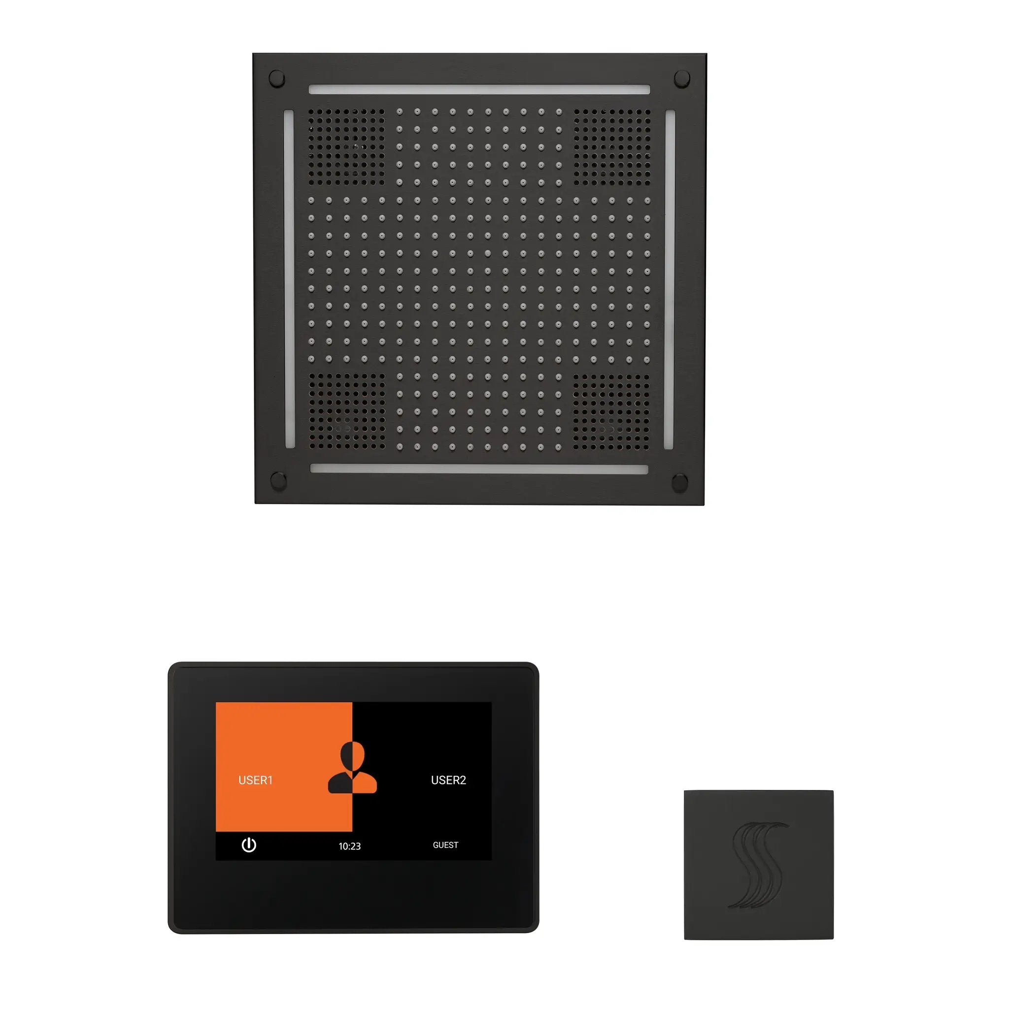 Thermasol The wellness Hydrovive Steam Package with 7" ThermaTouch Square by Thermasol
