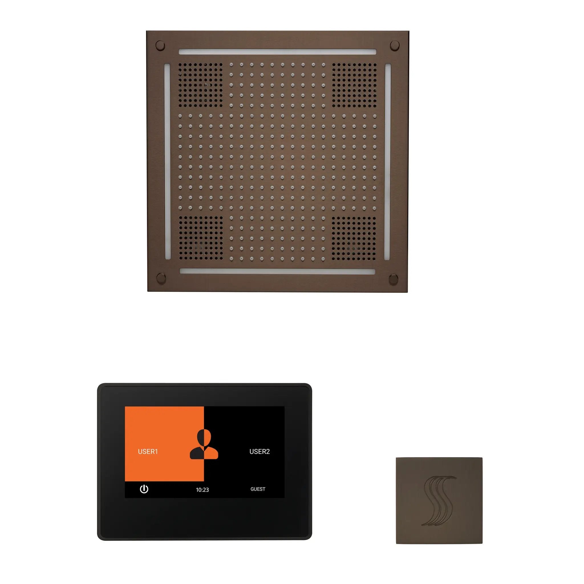 Thermasol The wellness Hydrovive Steam Package with 7" ThermaTouch Square by Thermasol