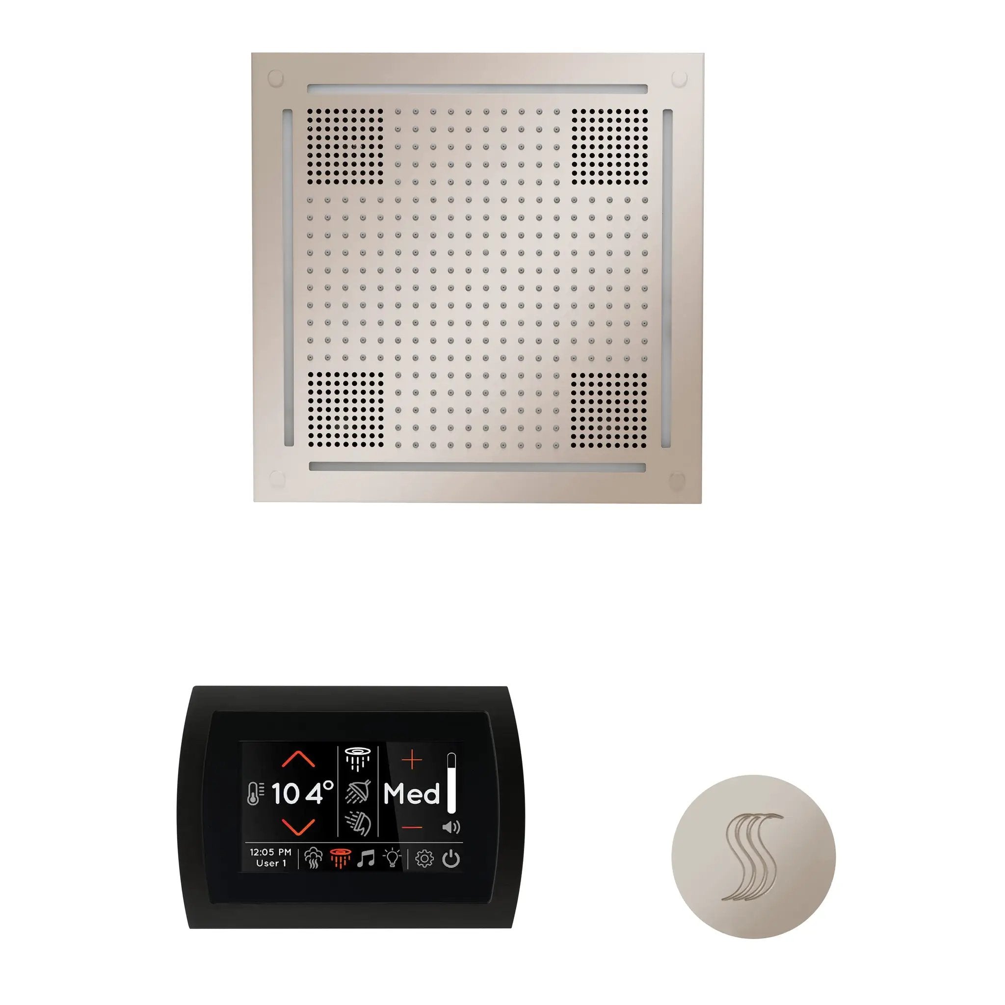Thermasol The wellness Hydrovive Steam Package with SignaTouch Round by Thermasol