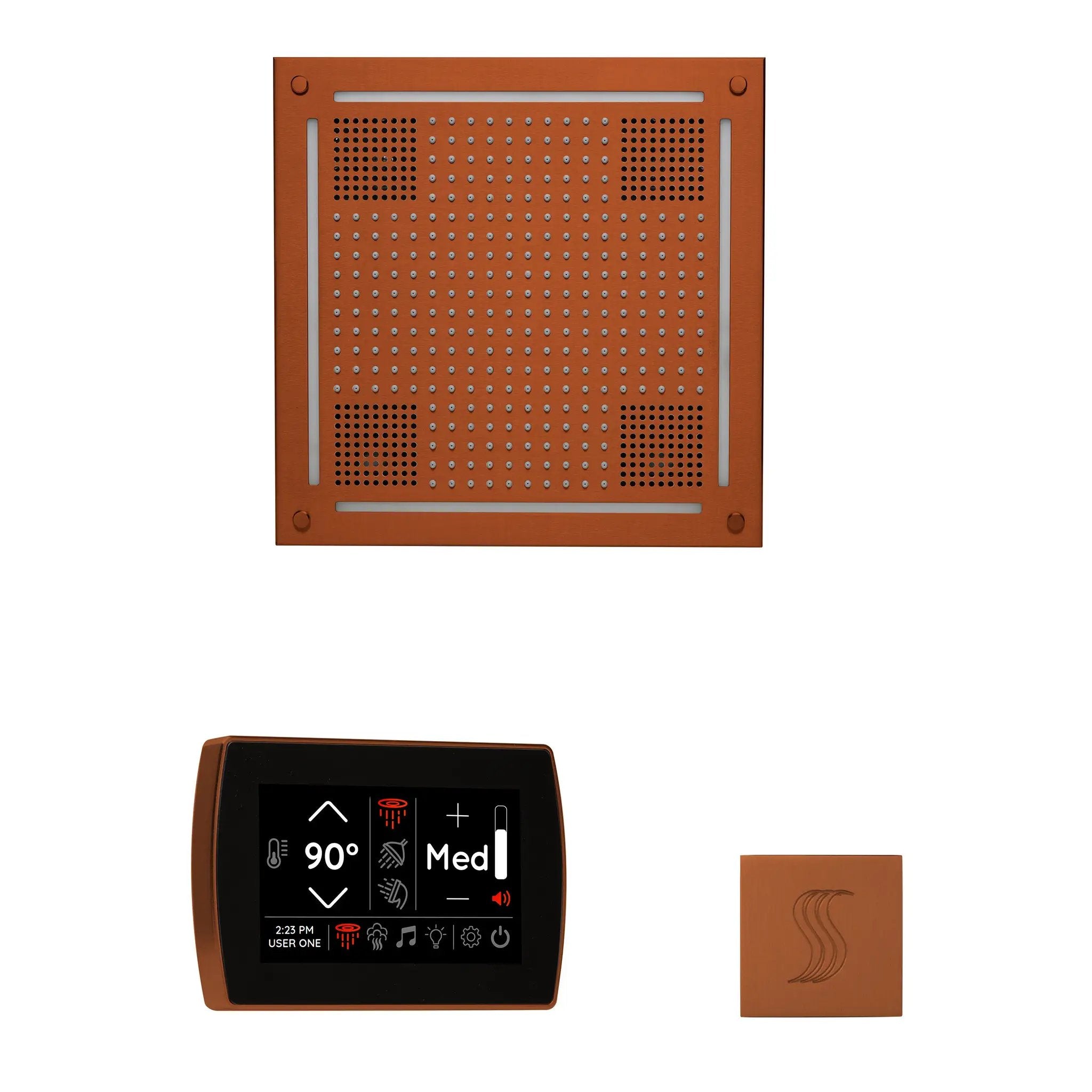 Thermasol The wellness Hydrovive Steam Package with SignaTouch Square by Thermasol
