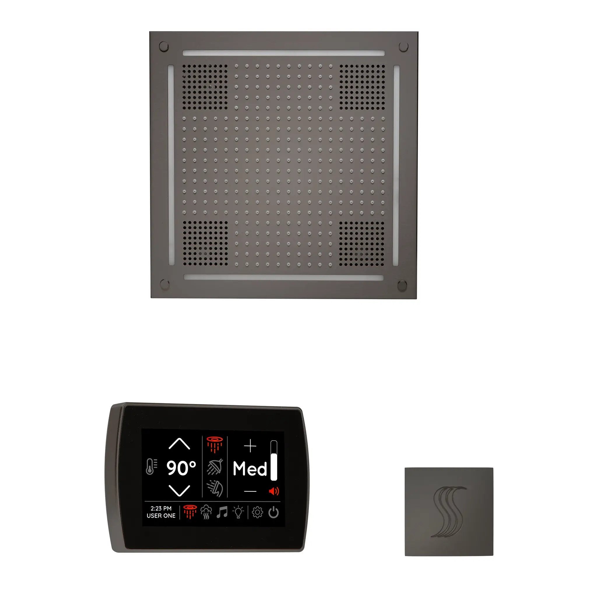 Thermasol The wellness Hydrovive Steam Package with SignaTouch Square by Thermasol