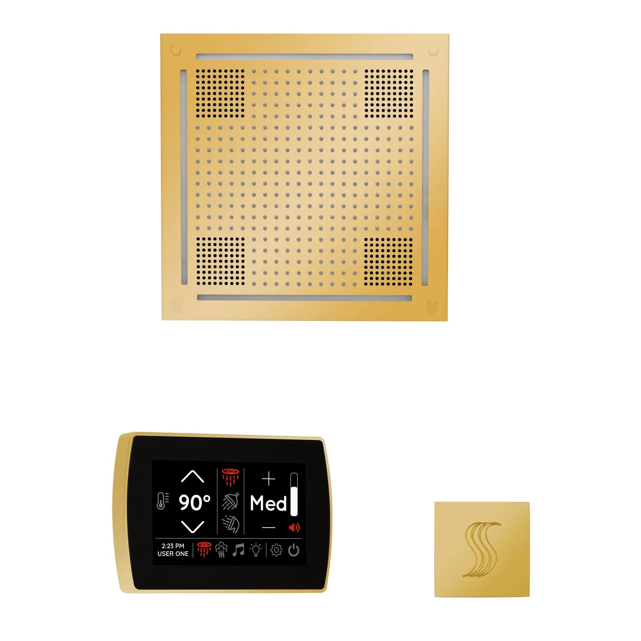 Thermasol The wellness Hydrovive Steam Package with SignaTouch Square by Thermasol