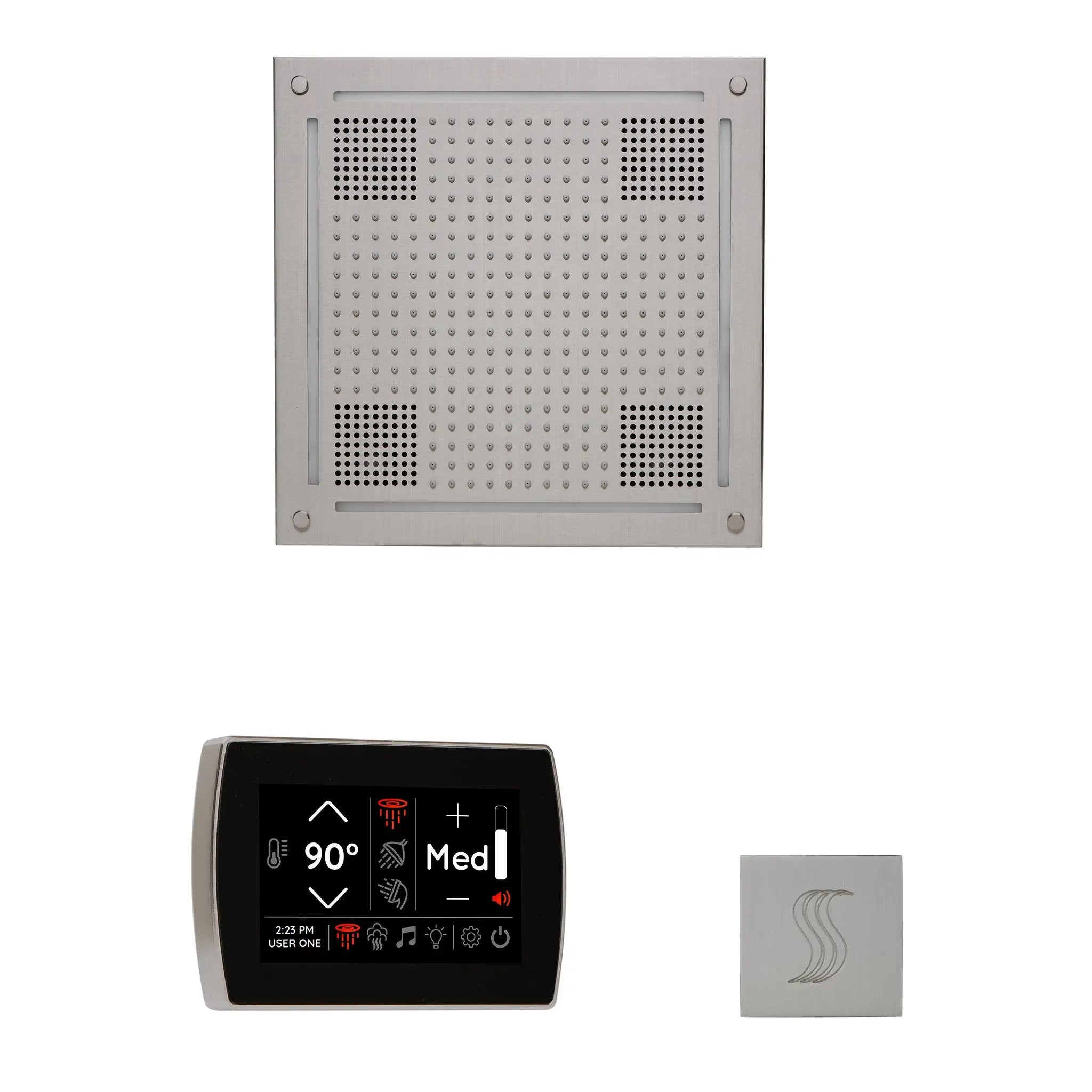Thermasol The wellness Hydrovive Steam Package with SignaTouch Square by Thermasol