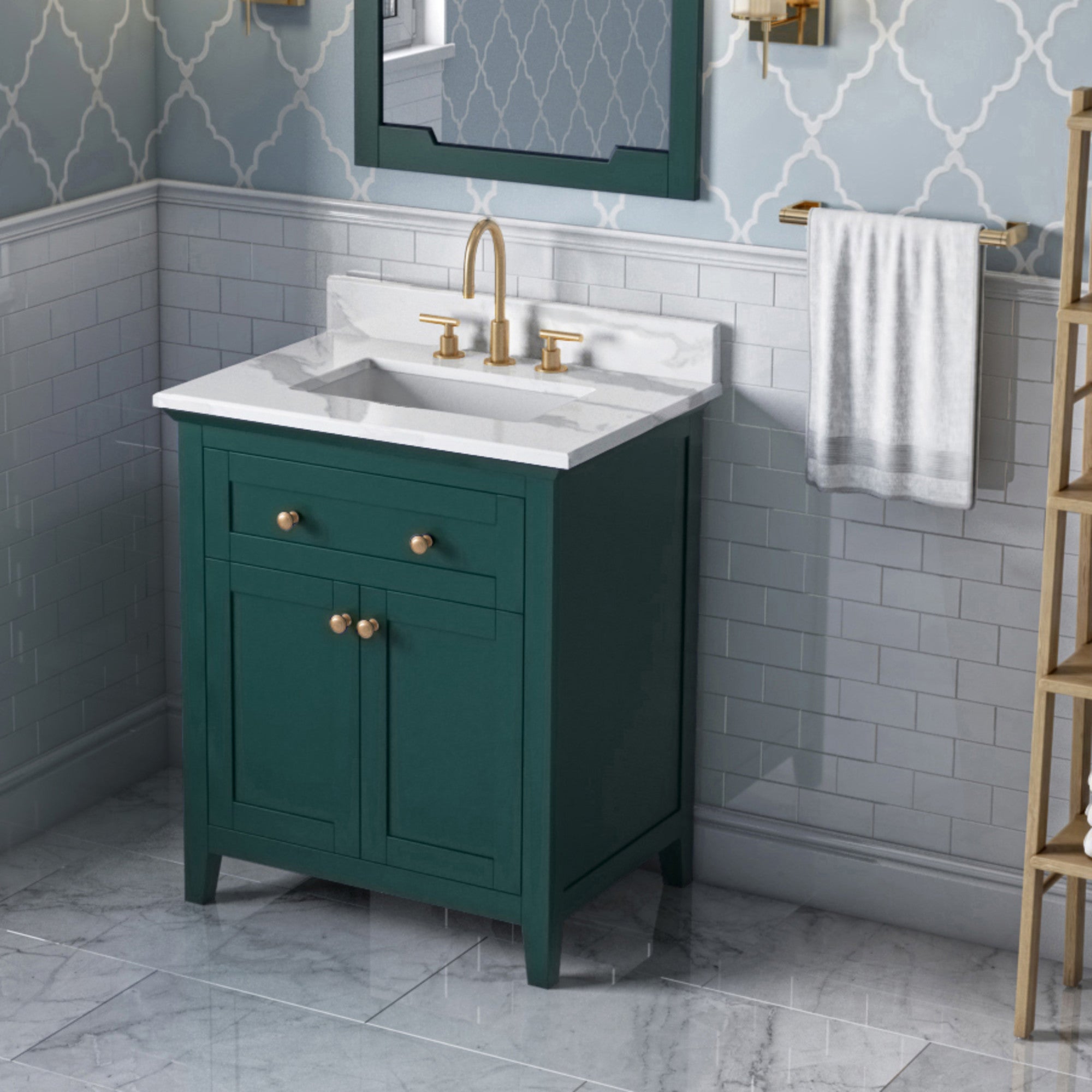 Jeffrey Alexander 30" Chatham Vanity Set