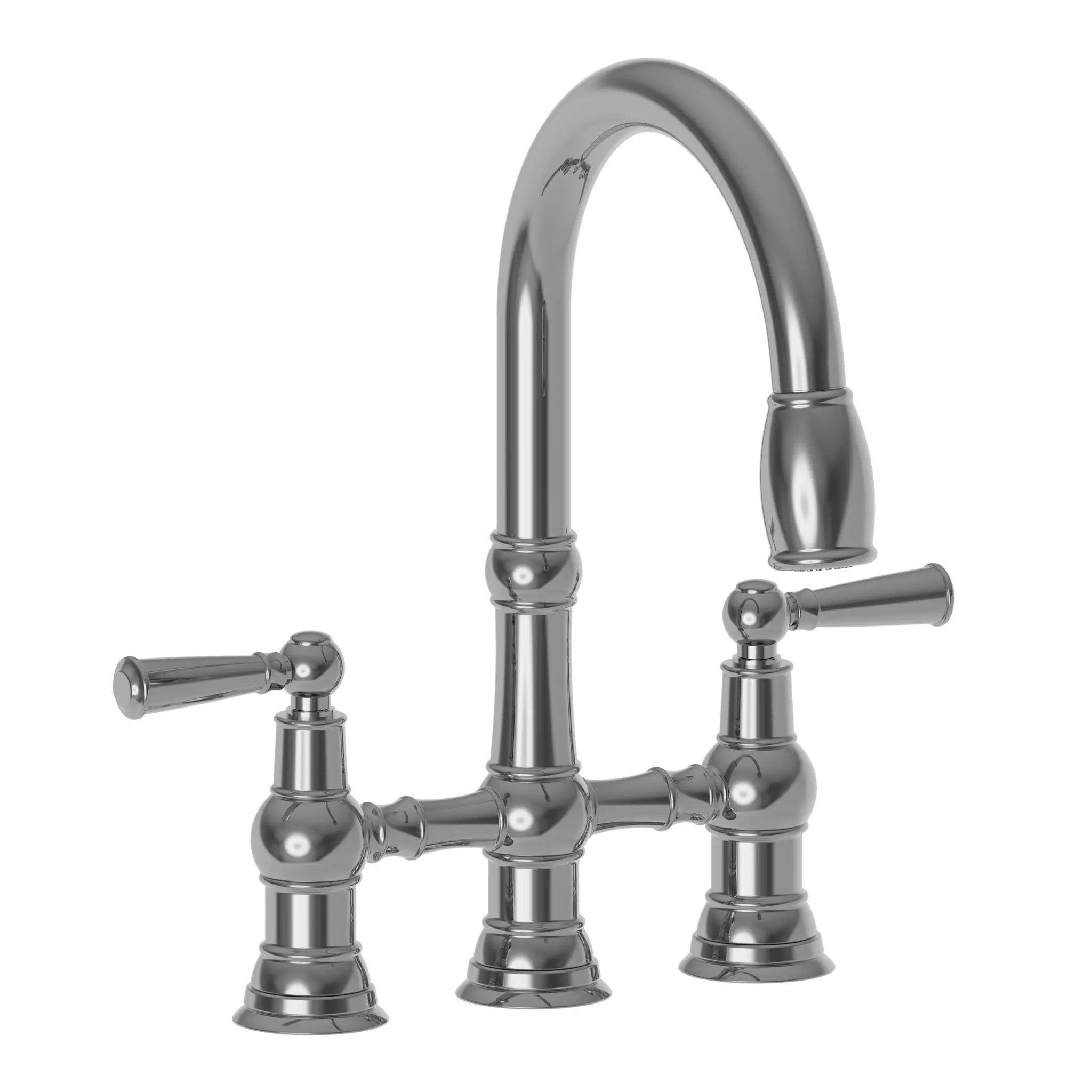 Newport Brass Jacobean Kitchen Bridge Pull-Down Faucet by Newport Brass