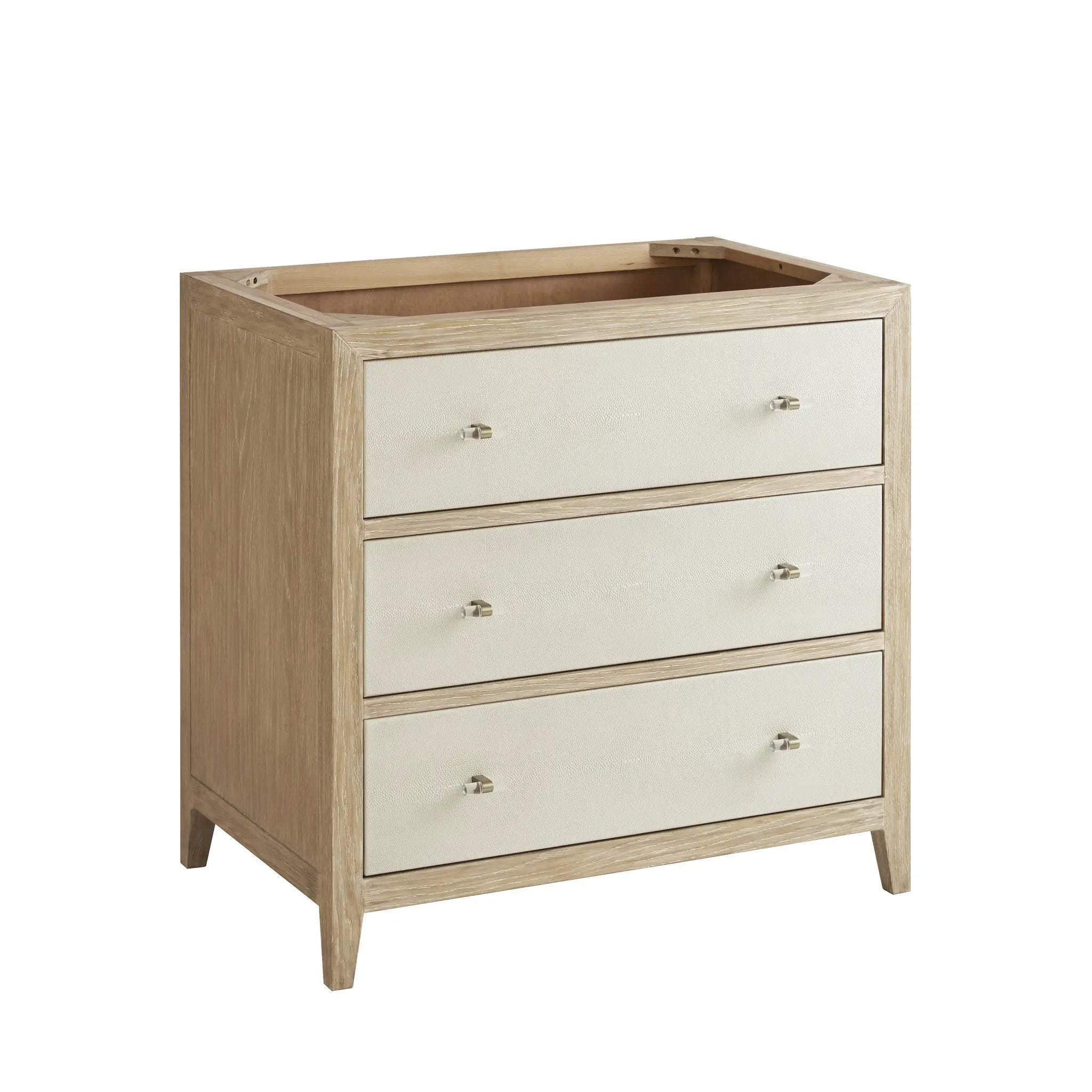 James Martin Celeste 36" Single Vanity Set - Sunwashed Oak with Embossed Shagreen by James Martin Vanities