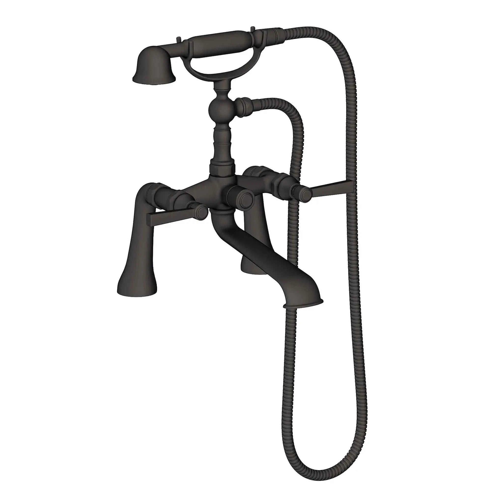Newport Brass Astor Exposed Tub & Hand Shower Set - Deck Mount by Newport Brass