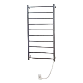 bright stainless towel warmer