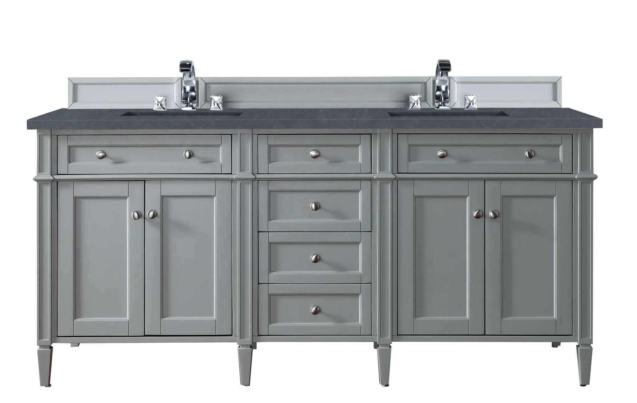James Martin Brittany 72" Double Vanity Set - Urban Gray by James Martin Vanities