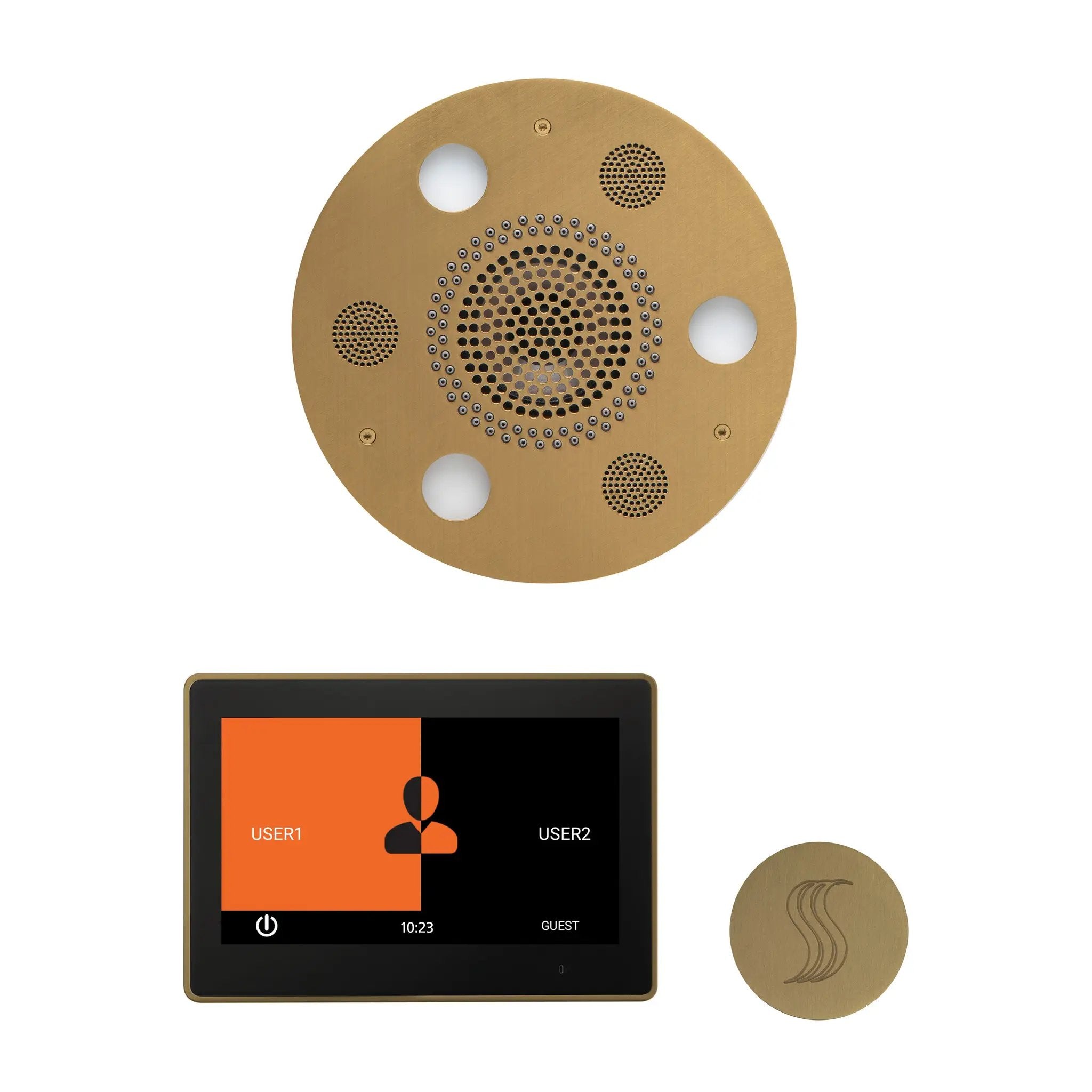 Thermasol The Wellness Steam Package with 10" ThermaTouch Round by Thermasol
